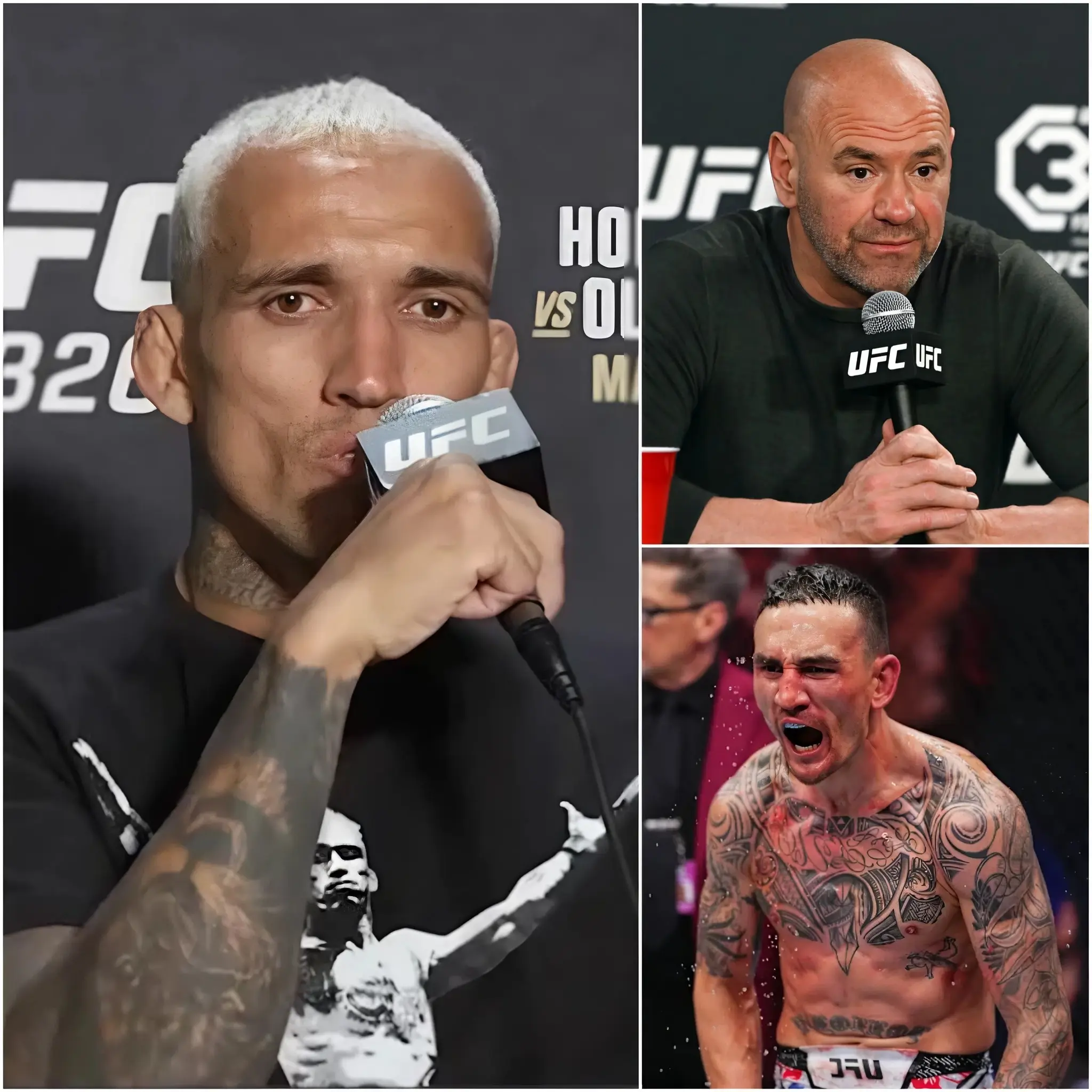 Cover Image for 🚨ÚLTIMA HORA: Max Holloway ha sido multado con 200.000 dólares después de que la UFC aceptara una demanda de Charles Oliveira, y también ha sido penalizado con 50 puntos en la clasificación. Sin embargo, se cree que las 15 palabras pronunciadas por Charles Oliveira tras esta decisión son aún más impactantes que la propia multa,👇👇👇