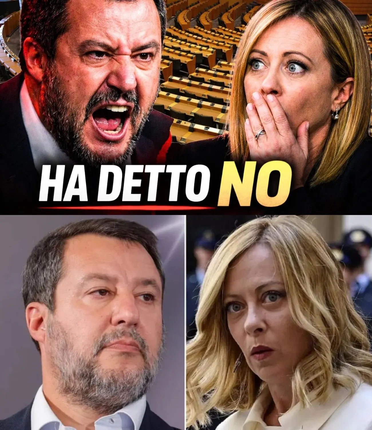 Cover Image for SALVINI FA ESPLODERE IL CASO MELONI: DIETRO C’È UNO SCANDALO ENORME