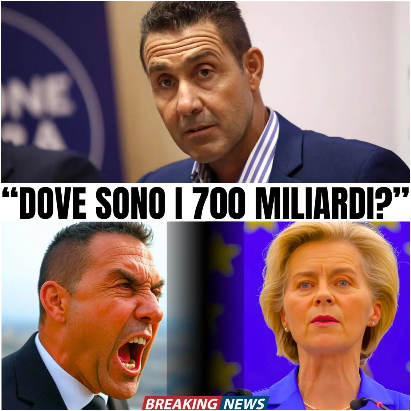 Cover Image for 😱700 MILIARDI Che INGUAIANO l’Europa: Vannacci SVELA i Documenti SEGRETI!