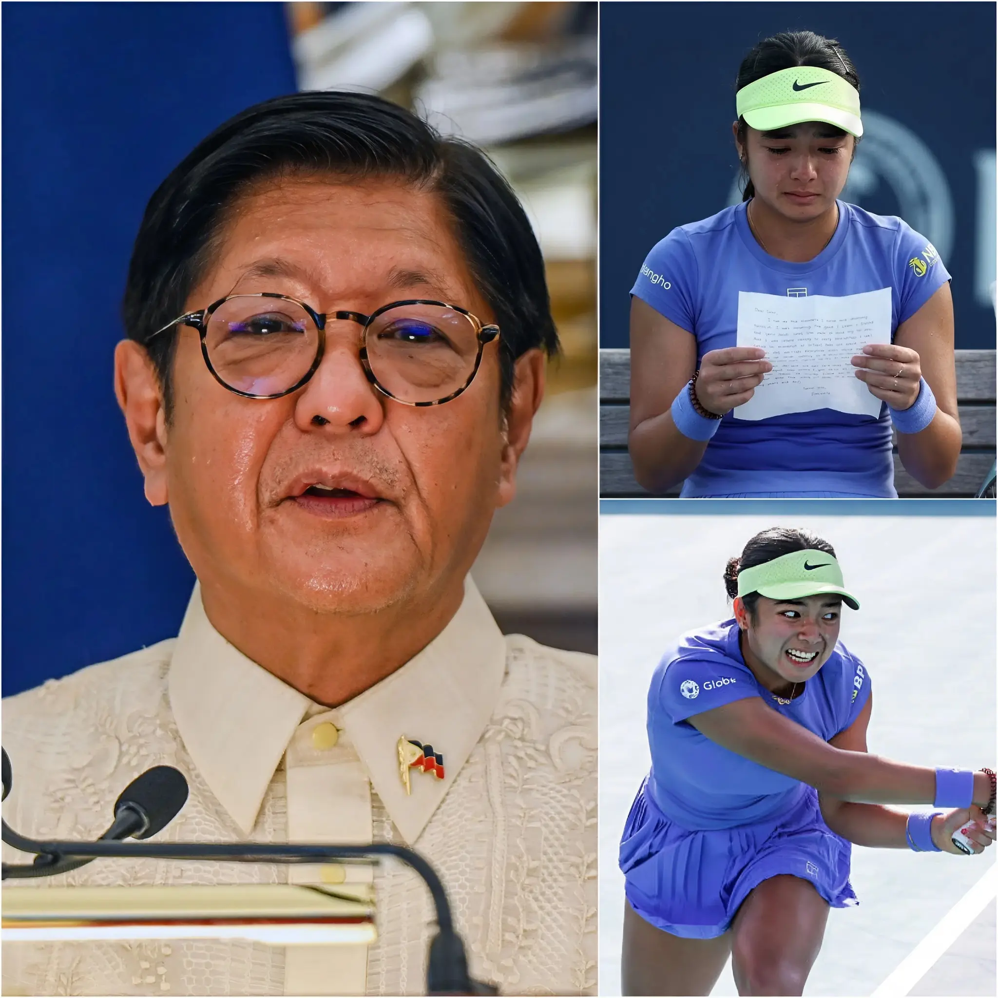 Cover Image for 704 “Alex, even though she lost, she is the pride of the nation.” President Ferdinand “Bongbong” Marcos Jr. sent this emotional message immediately after Alex Eala’s disappointing defeat at the Miami Open