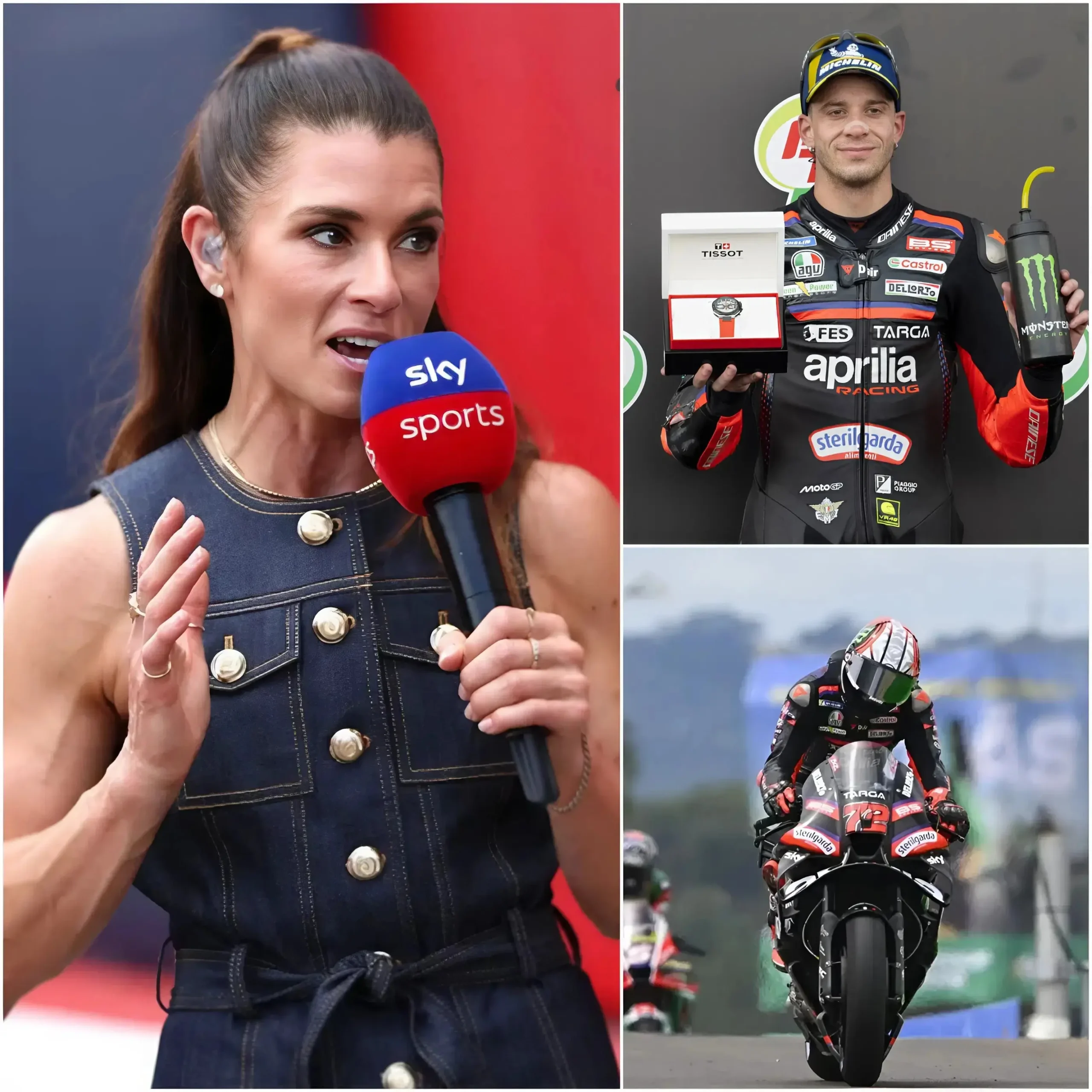Cover Image for 🔴CONFIRMÉ : Danica Patrick a été condamnée à une amende de 150 000 $ après avoir tenu des propos controversés et formulé des accusations infondées contre les organisateurs du MotoGP lors du Grand Prix du Brésil, affirmant qu’ils avaient fait preuve de « favoritisme » envers Marco Bezzecchi en arrangeant injustement les horaires et les conditions de course pour « l’aider à gagner facilement ».