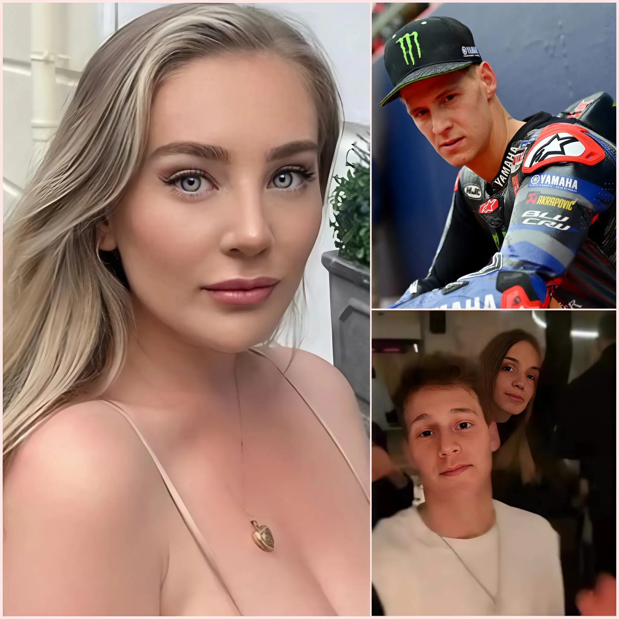 Cover Image for 🚨« IL M’A TROMPÉE ! » Une mannequin amateur française accuse le pilote MotoGP Fabio Quartararo et a publié des preuves, dont des photos compromettantes, provoquant un véritable tollé sur internet. Moins de 15 minutes plus tard, le pilote Yamaha a été contraint de s’exprimer pour clarifier la situation. Alors, que s’est-il réellement passé ? Cet incident tient les fans de MotoGP en haleine !