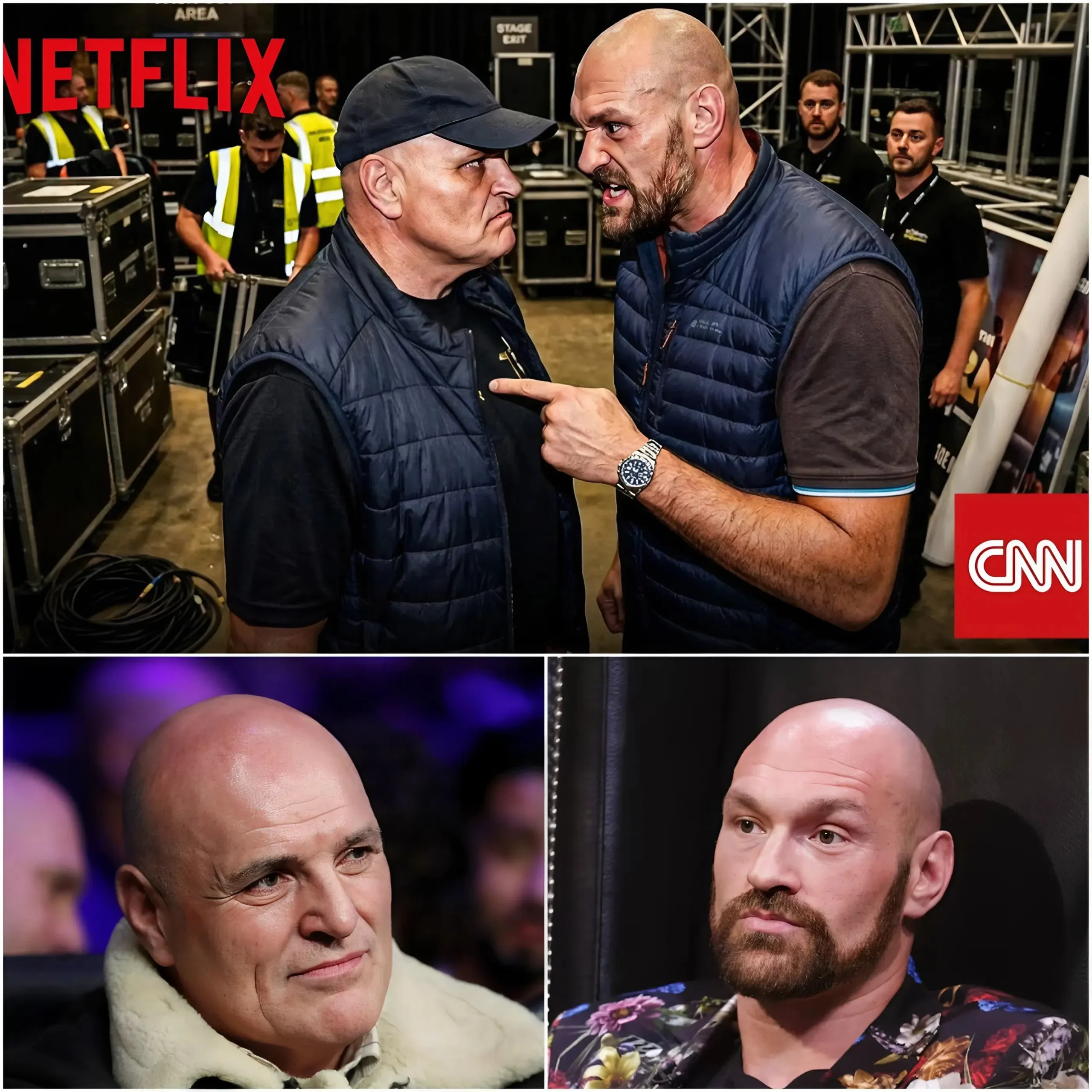 Cover Image for “‘STAY F****** AWAY FROM ME!’ – Tyson Fury CAUSES A SHOCK WHEN HE BURNS INTO CONFRONTATION WITH BIRTH FATHER John Fury. Behind the scenes, a heated war of words about ‘family rift’ left witnesses SERIOUSLY SHOCKED. What’s really going on behind the scenes?”