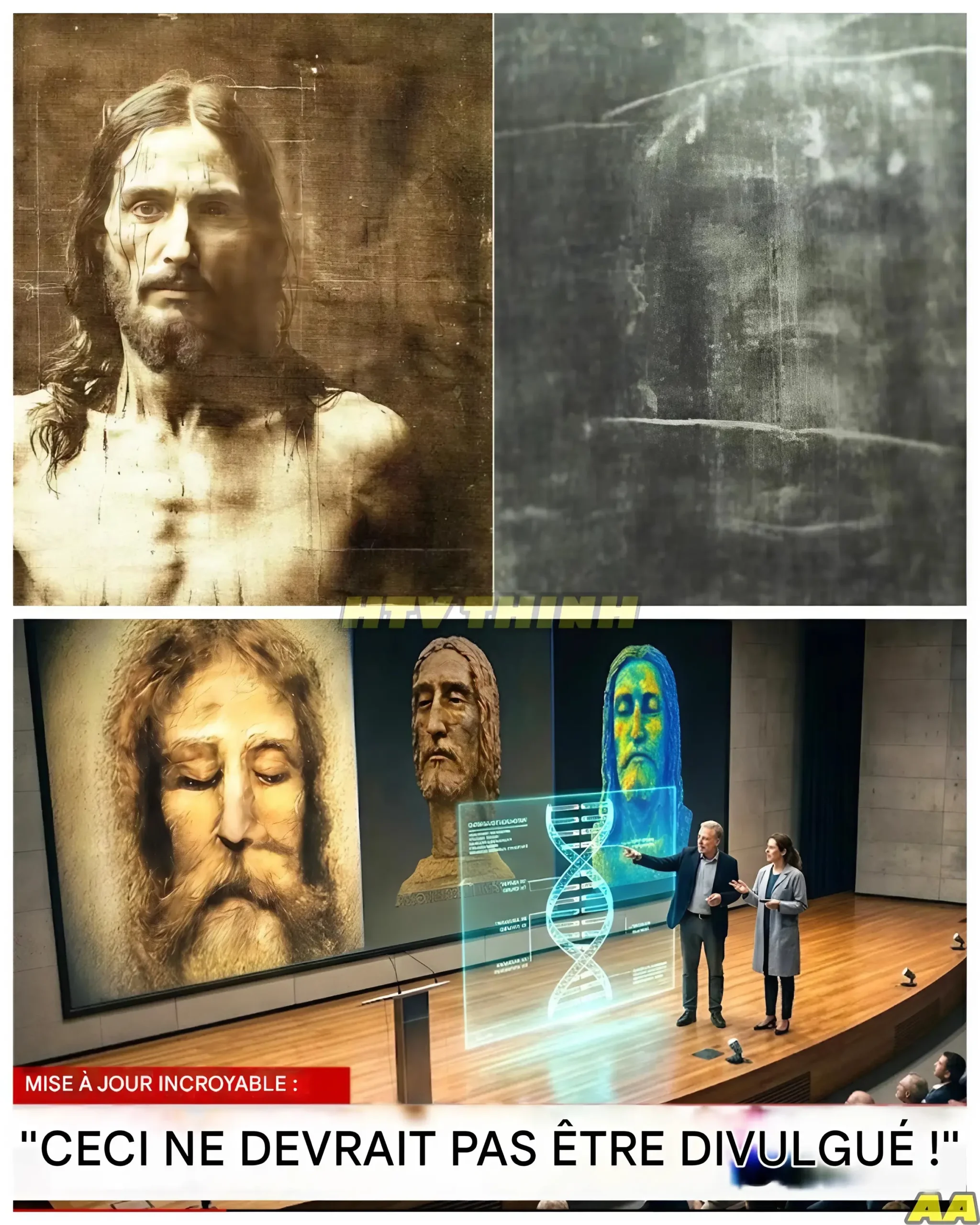 Cover Image for DÉVOILAGE DU SUAIRE DE TURIN : UN MYSTÈRE ADN QUI CHANGE TOUT !!!