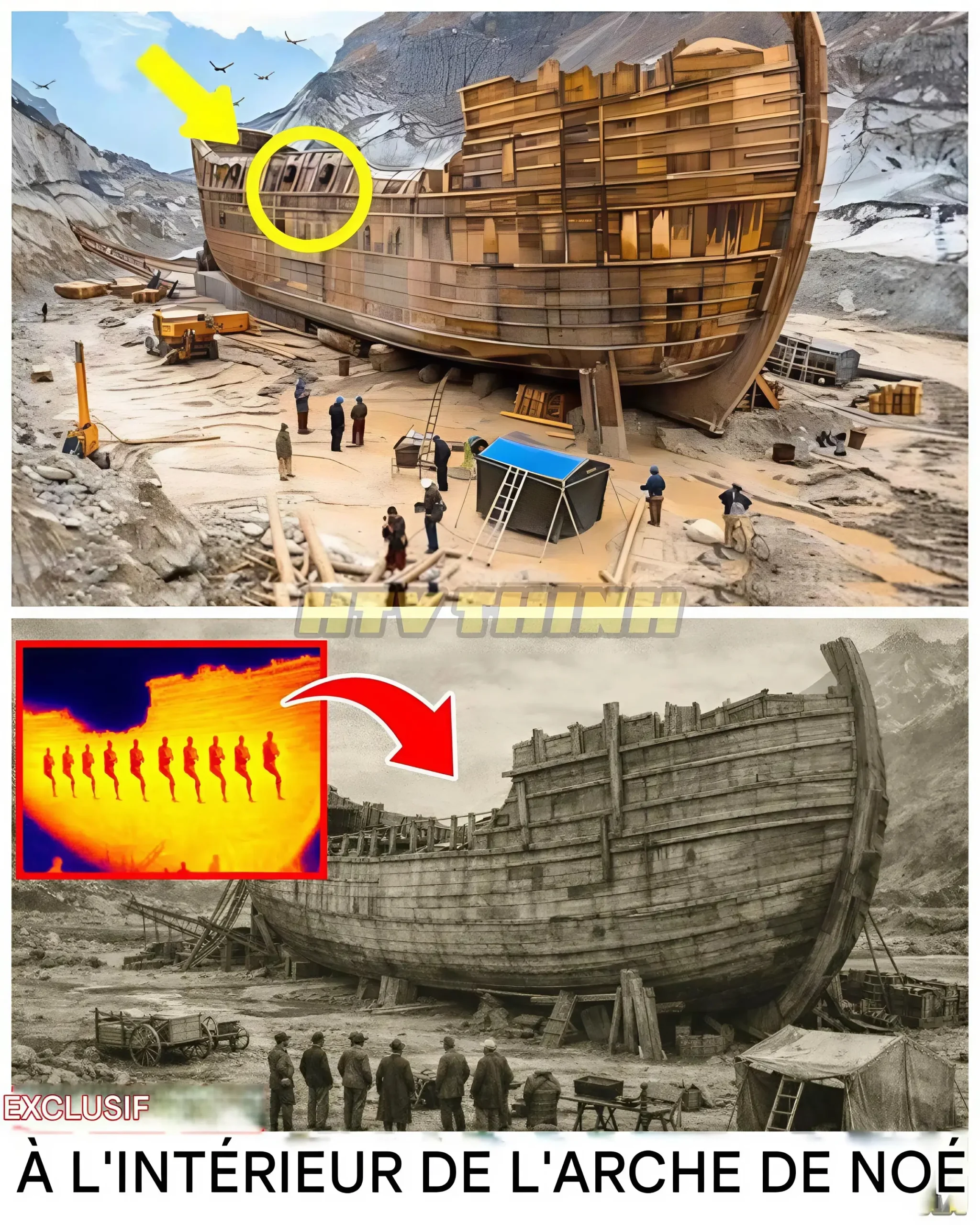 Cover Image for CE QUE LES SCIENTIFIQUES ONT TROUVÉ DANS L’ARCHE DE NOÉ EN TURQUIE TERRIFIE LE MONDE — DE NOUVELLES DÉCOUVERTES RÉVÈLENT DES PREUVES INCROYABLES QUI REMETTENT EN QUESTION TOUT CE QUE NOUS SAVONS DE L’HISTOIRE