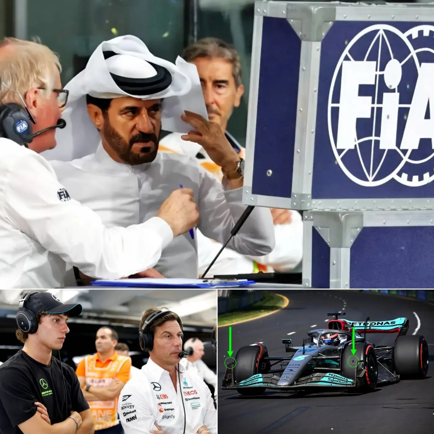 Cover Image for OFFICIEEL BEVESTIGD🛑 Kimi Antonelli heeft een straf van 40 punten gekregen en staat nu onderaan het F1-klassement. Dit komt nadat de organisatie ontdekte dat de Mercedes-AMG F1 W17 E Performance auto met startnummer 12 van het Mercedes-team de regels had overtreden en vals had gespeeld.