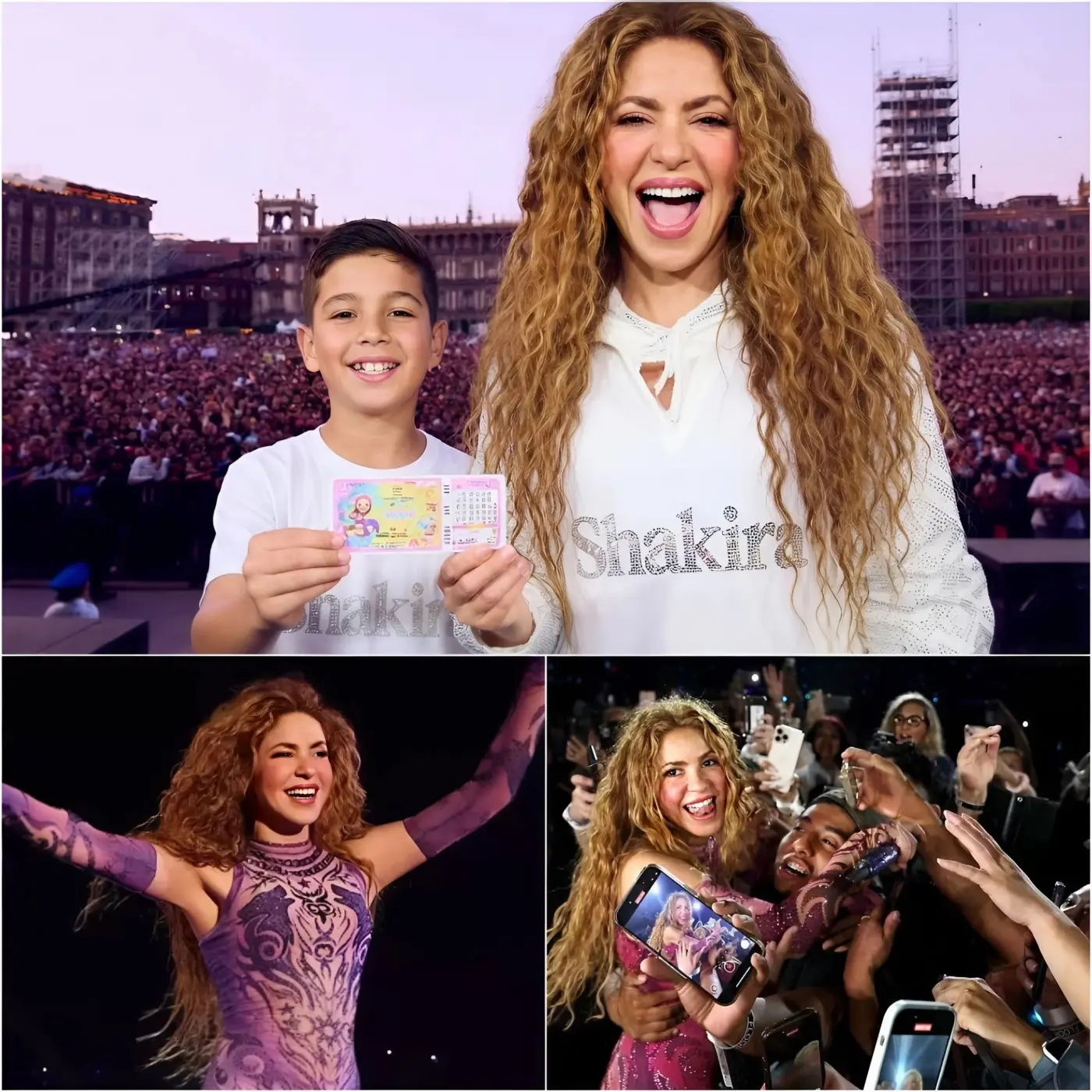 Cover Image for MILAGROSO: Justo antes de que comenzara el espectáculo, Shakira dejó a los fans de todo el mundo asombrados e incapaces de creer lo que veían.