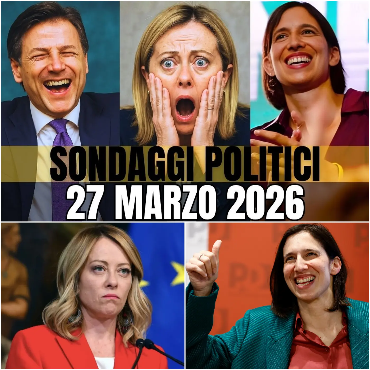 Cover Image for SONDAGGI POLITICI: CROLLO IMPROVVISO CAMBIA GLI EQUILIBRI