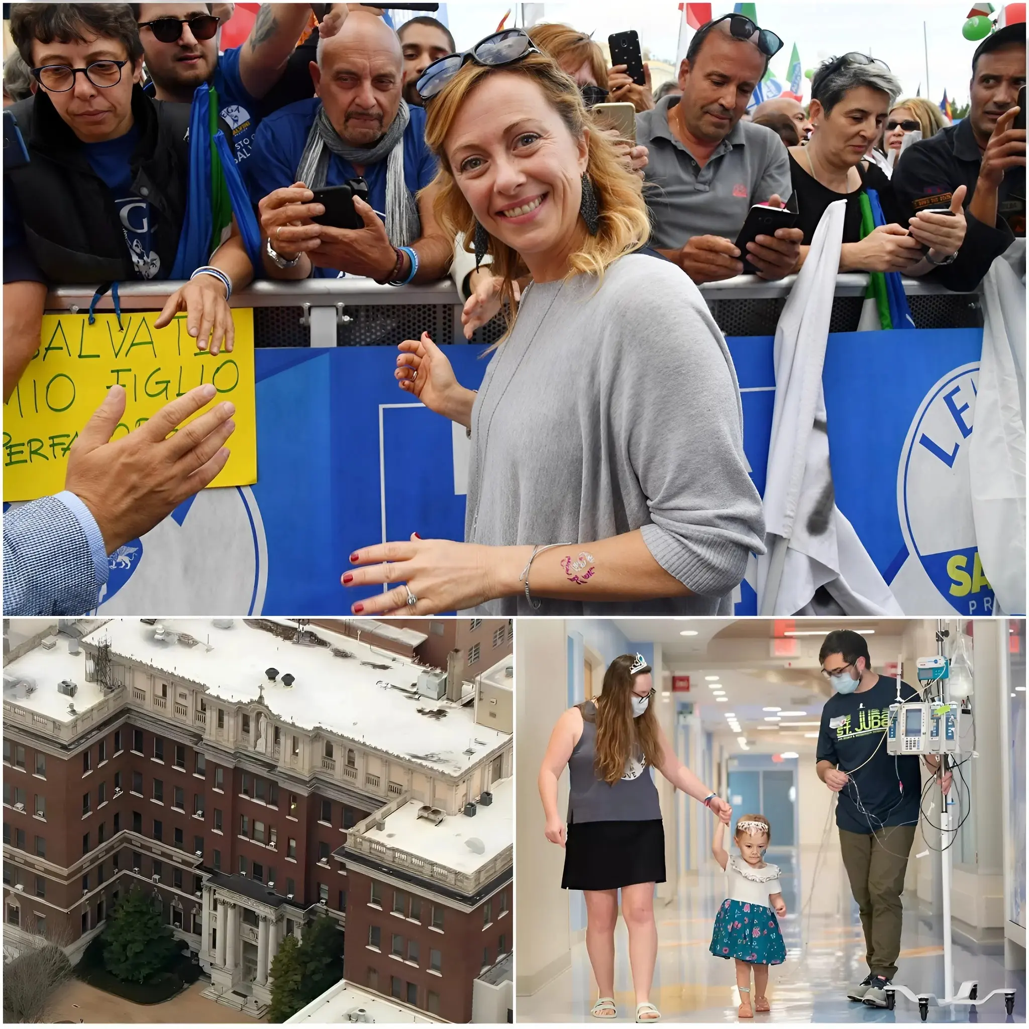 Cover Image for 💝ULTIMA NOTIZIA: Giorgia Meloni ha donato l’intero fondo di beneficenza di 10 milioni di euro a un ospedale pediatrico nella sua città natale. Questa donazione sosterrà i bambini che affrontano malattie potenzialmente letali, in particolare le famiglie che non possono permettersi le cure mediche.