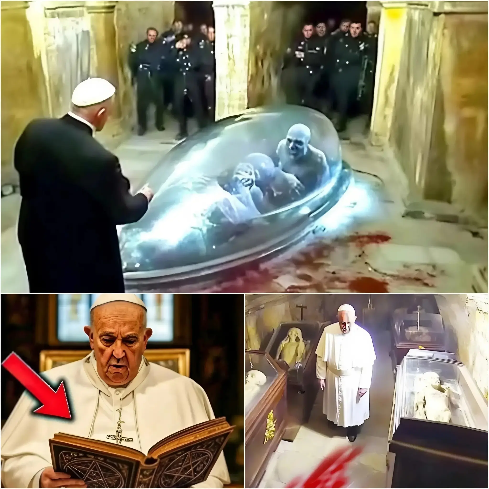 Cover Image for 😱“EL MUNDO DEBE SABERLO”: El FBI finalmente revela la verdad tras la puerta del Papa Francisco; un hallazgo tan estremecedor que los agentes con décadas de experiencia admiten que nada los había preparado para lo que encontraron.