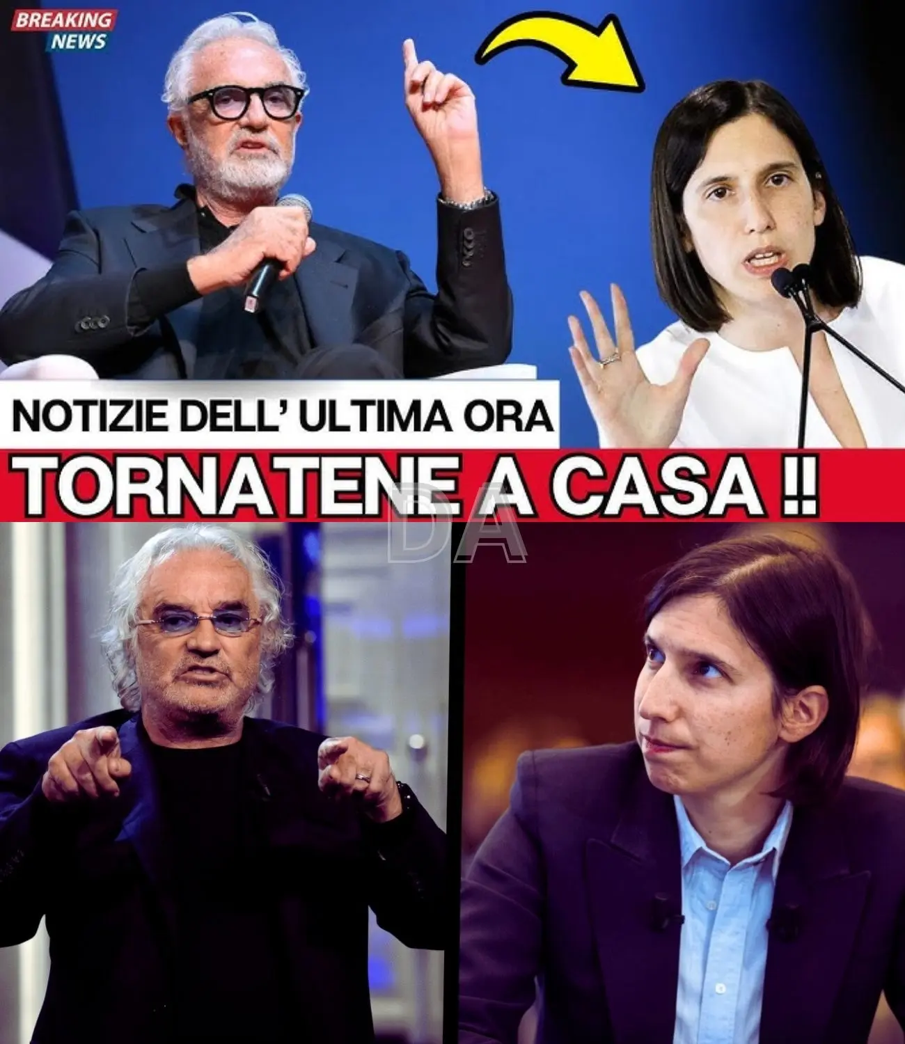 Cover Image for Briatore Smaschera Schlein in Diretta: Silenzio in Studio!