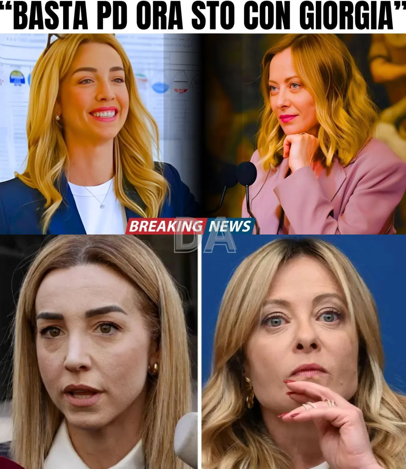 Cover Image for TERREMOTO POLITICO: Silvia Salis TRADISCE il PD e si SCHIERA Con Meloni!