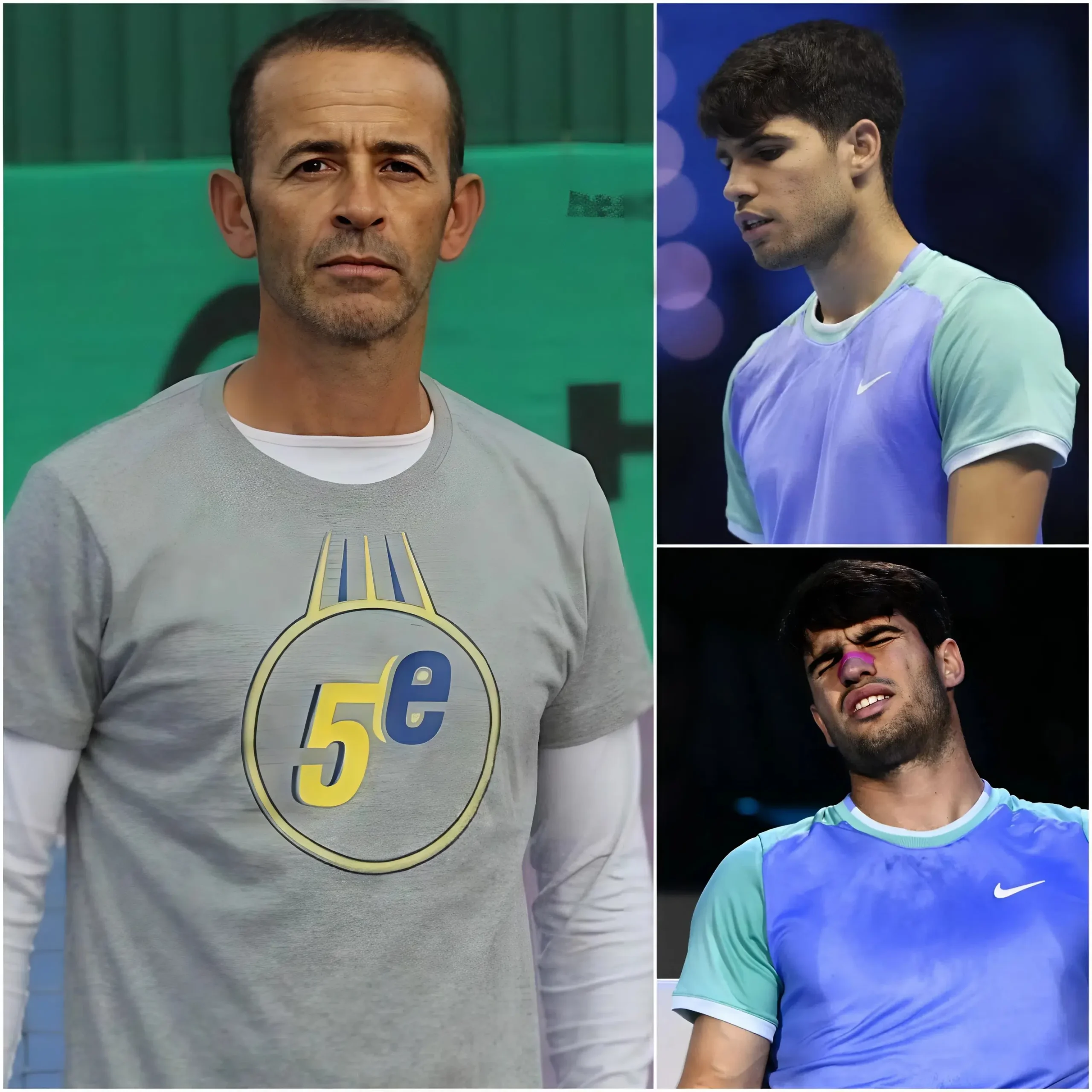 Cover Image for 🔥Entrenador de Alcaraz advierte: “Presión sin precedentes antes de Monte Carlo; podría perder el Nº1 ante Sinner”