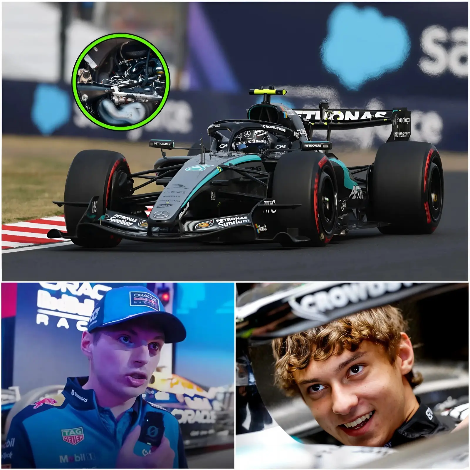 Cover Image for 😱 SHOCKING NEWS: Max Verstappen has unexpectedly submitted an urgent request to the FIA for a special inspection of Kimi Antonelli’s car, right after the Japanese Grand Prix.