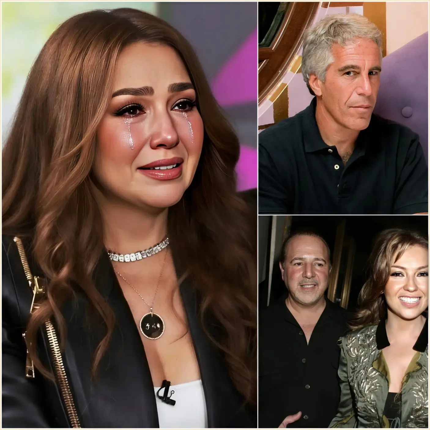 Cover Image for 💔 CONFESIÓN IMPACTANTE: Poco después de que salieran a la luz unos comprometedores expedientes relacionados con su esposo, Tommy Mottola, Thalía rompió en llanto y admitió: “Ya no puedo seguir ocultándolo, por favor perdónenme”.