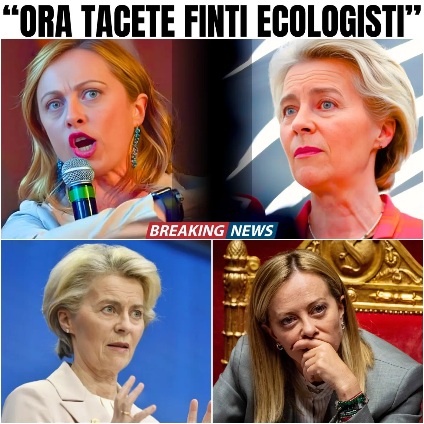 Cover Image for L’Europa CEDE a Meloni: RETROMARCIA ECOLOGISTA Sulle Auto Lascia Benzina e Diesel AL LORO POSTO!