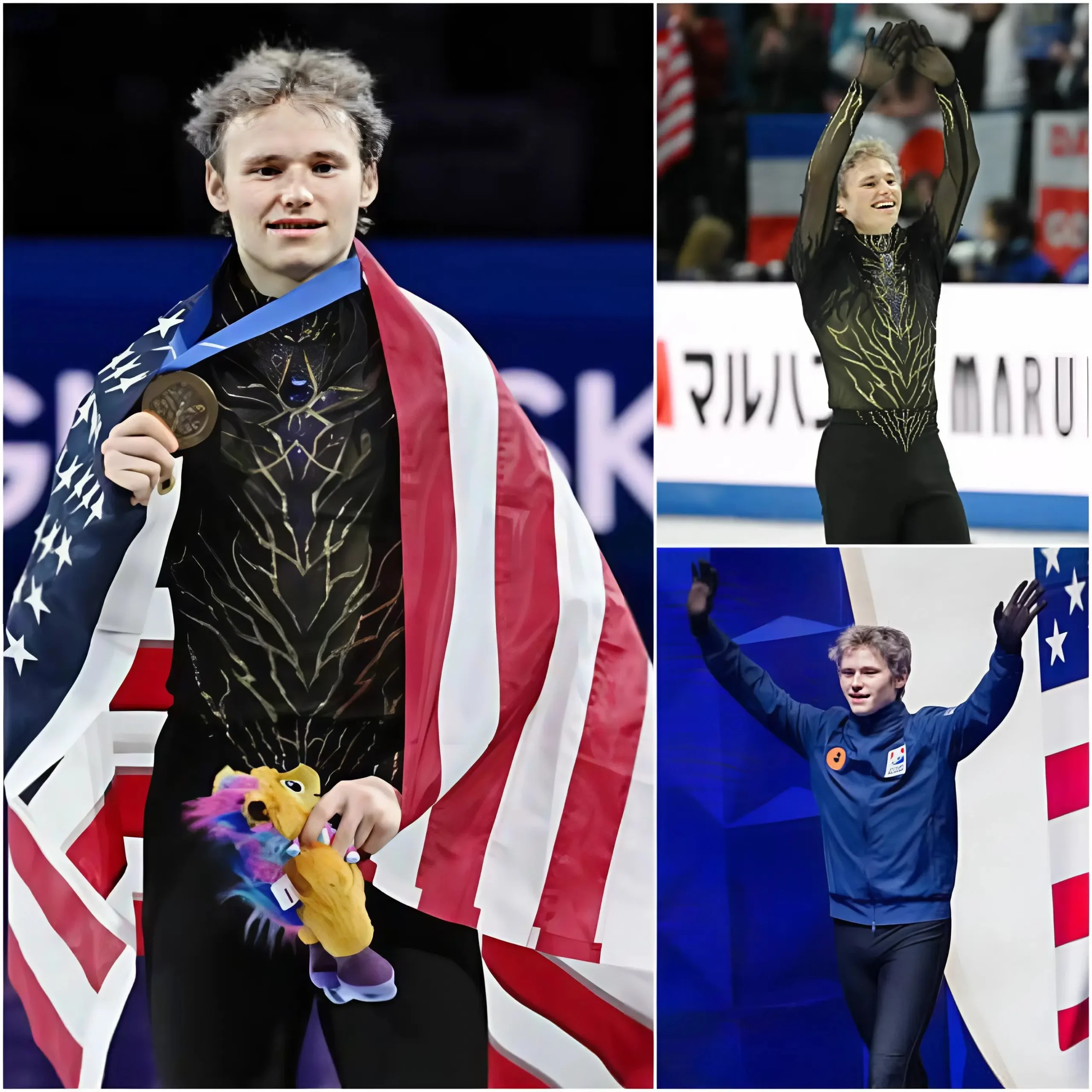 Cover Image for 💙 MOVING: After the 2026 World Championship, Ilia Malinin stunned fans by donating 50% of his prize money to “Skate for Dreams,” saying every child deserves the chance to skate; his greatest victory is inspiring dreams, not medals.