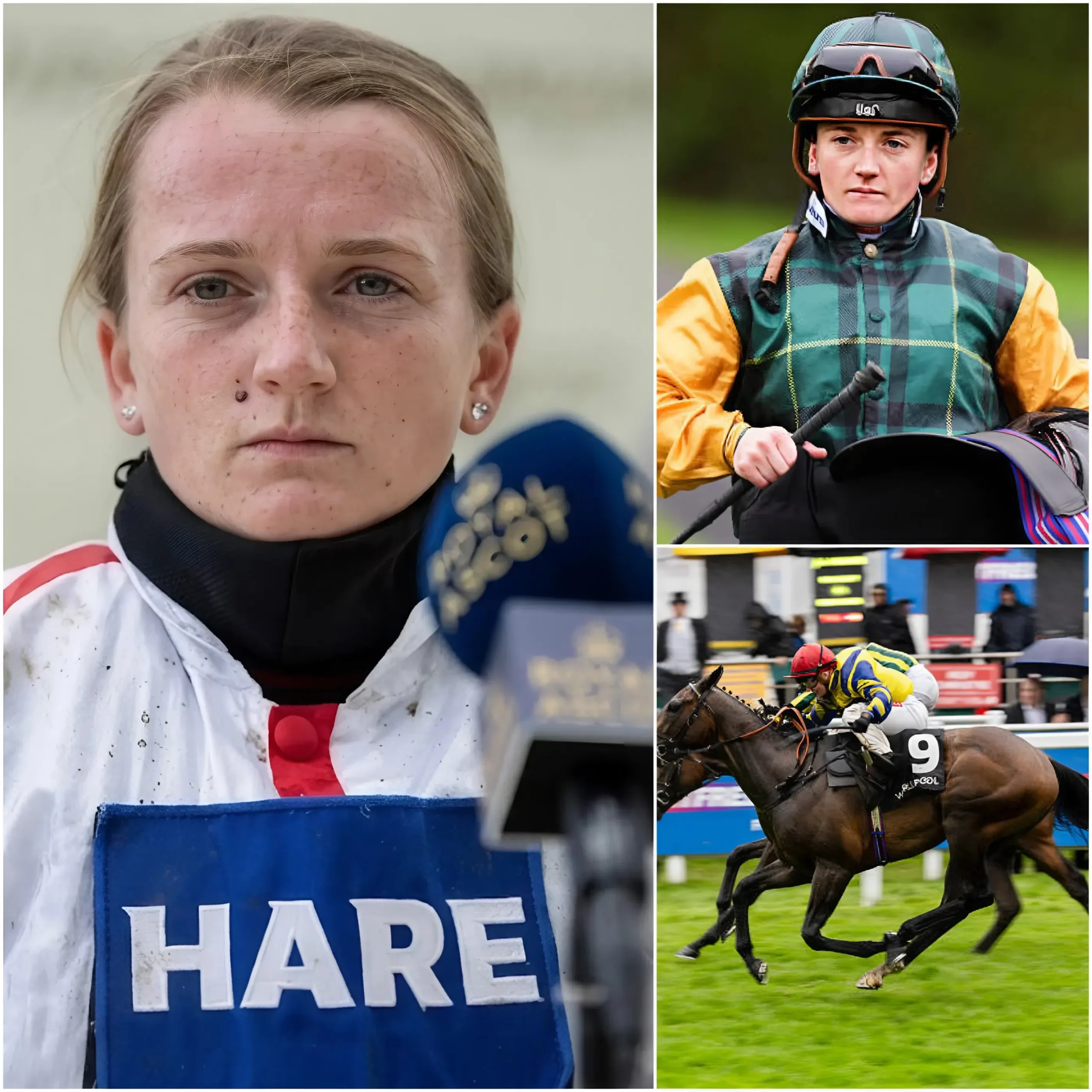 Cover Image for 🔥“BREAKING PREJUDICE” – Hollie Doyle declares her ambition to become the first female jockey to win the Flat Jockeys’ Championship, shocking the horse racing world.