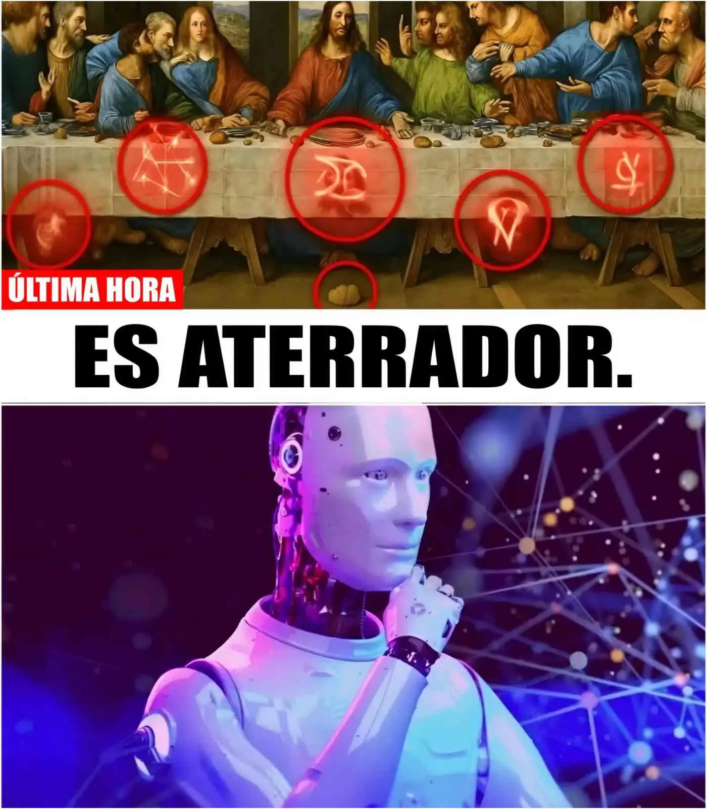 Cover Image for 🚨Increíble, perturbador, casi imposible de asimilar. Durante más de cinco siglos, el mundo creyó haber descifrado La Última Cena de Leonardo da Vinci: una obra analizada hasta la extenuación, elevada como uno de los grandes pilares del arte y la tradición espiritual de Occidente. Ese aparente consenso, sin embargo, comienza a resquebrajarse