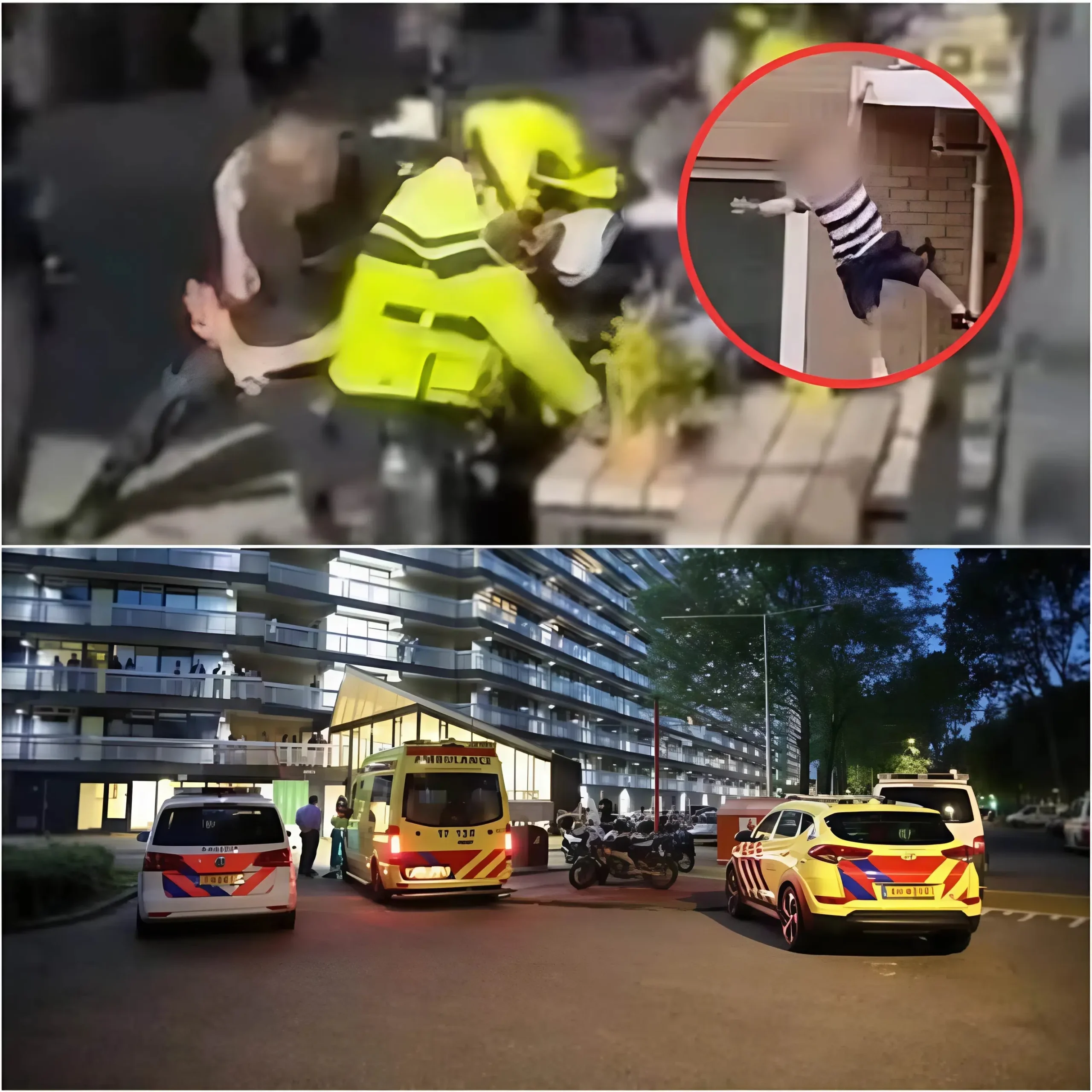 Cover Image for 🚨🥲Twee kinderen (16 en 14) kort na elkaar van flat in Capelle gesprongen