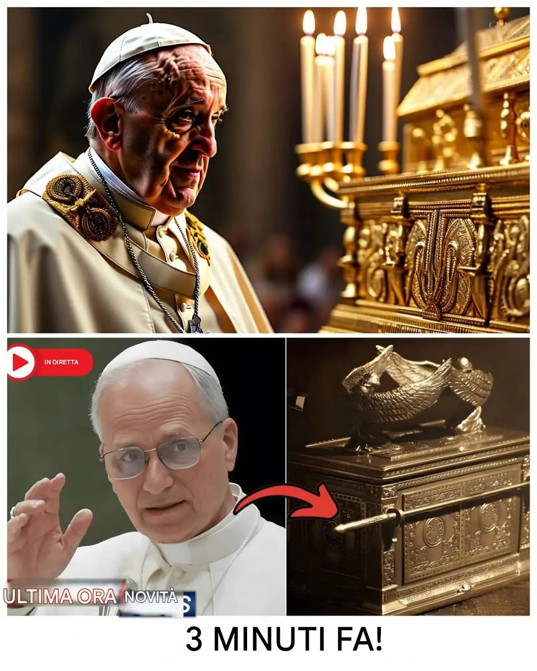 Cover Image for TERREMOTO IN VATICANO: Papa Leone XIV CONFERMA LA VERA POSIZIONE DELL’ARCA — E LA CHIESA CATTOLICA È IN PANICO E PREGHIERA ⛪🔥