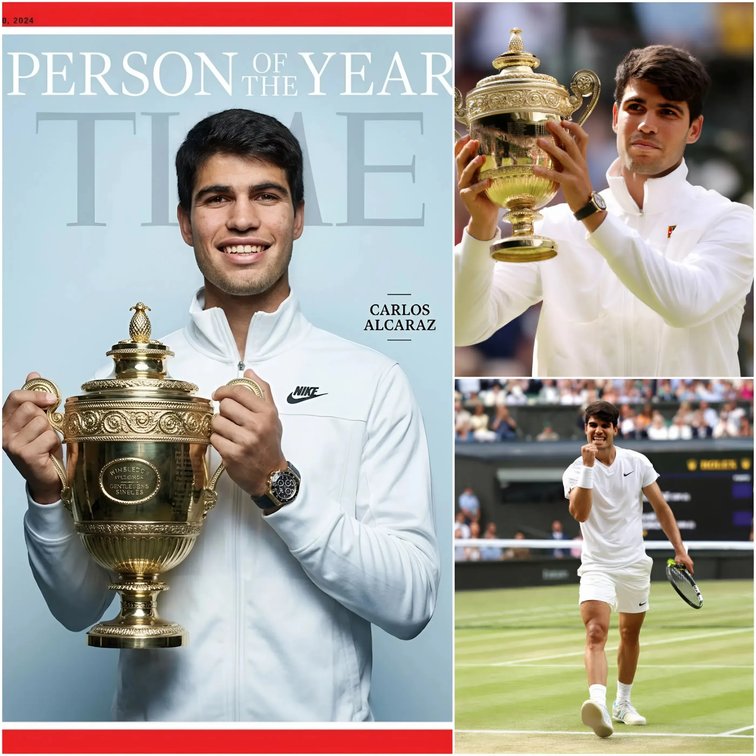 Cover Image for ¡🔥IMPACTANTE: Carlos Alcaraz, más allá de los títulos, entra en la lista de TIME como uno de los 100 deportistas más influyentes del mundo!