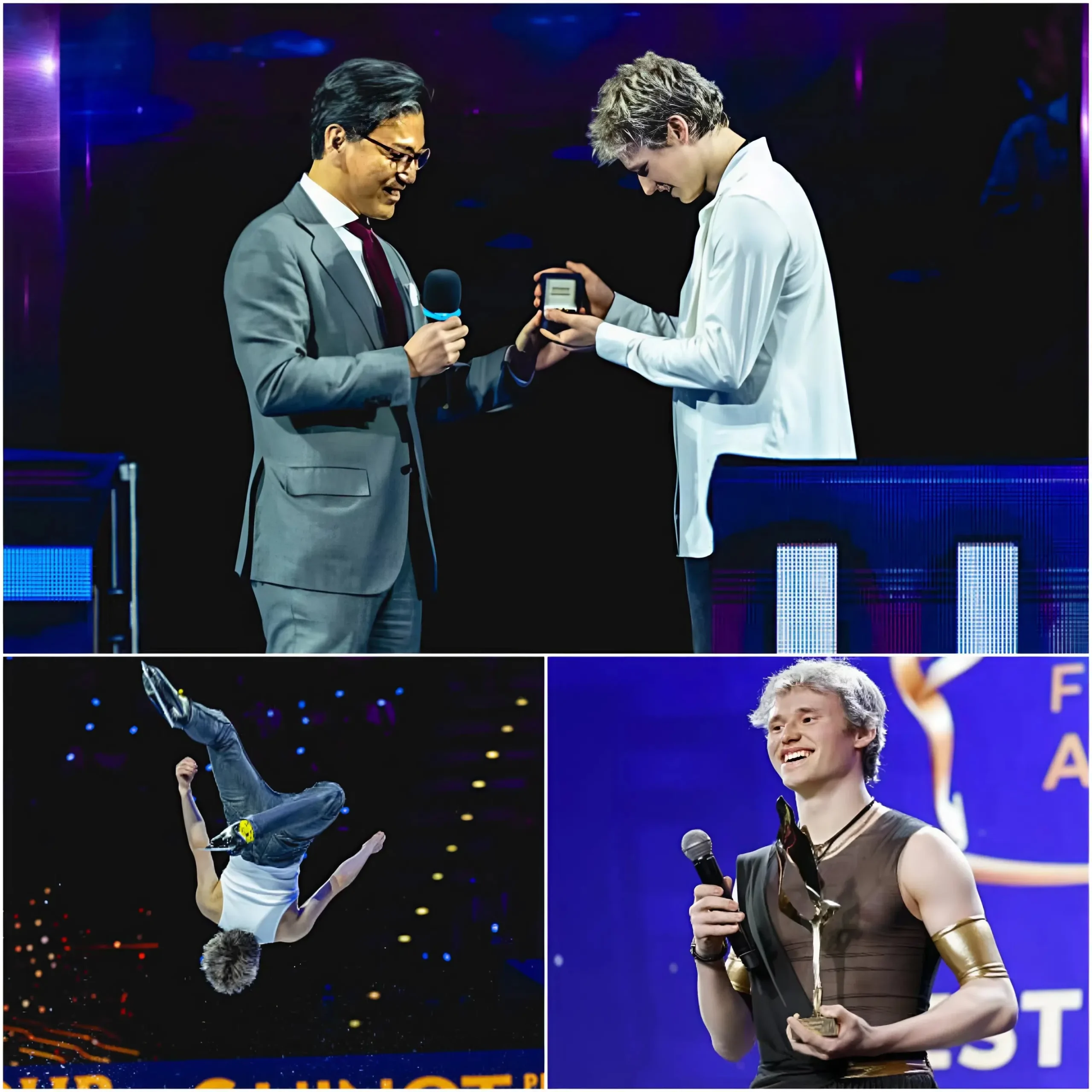 Cover Image for 🎉GOOD NEWS: ISU names Ilia Malinin “Trailblazer on Ice” for historic feats including 7 quadruple jumps and the only competitive Quad Axel, honoring his talent and journey.