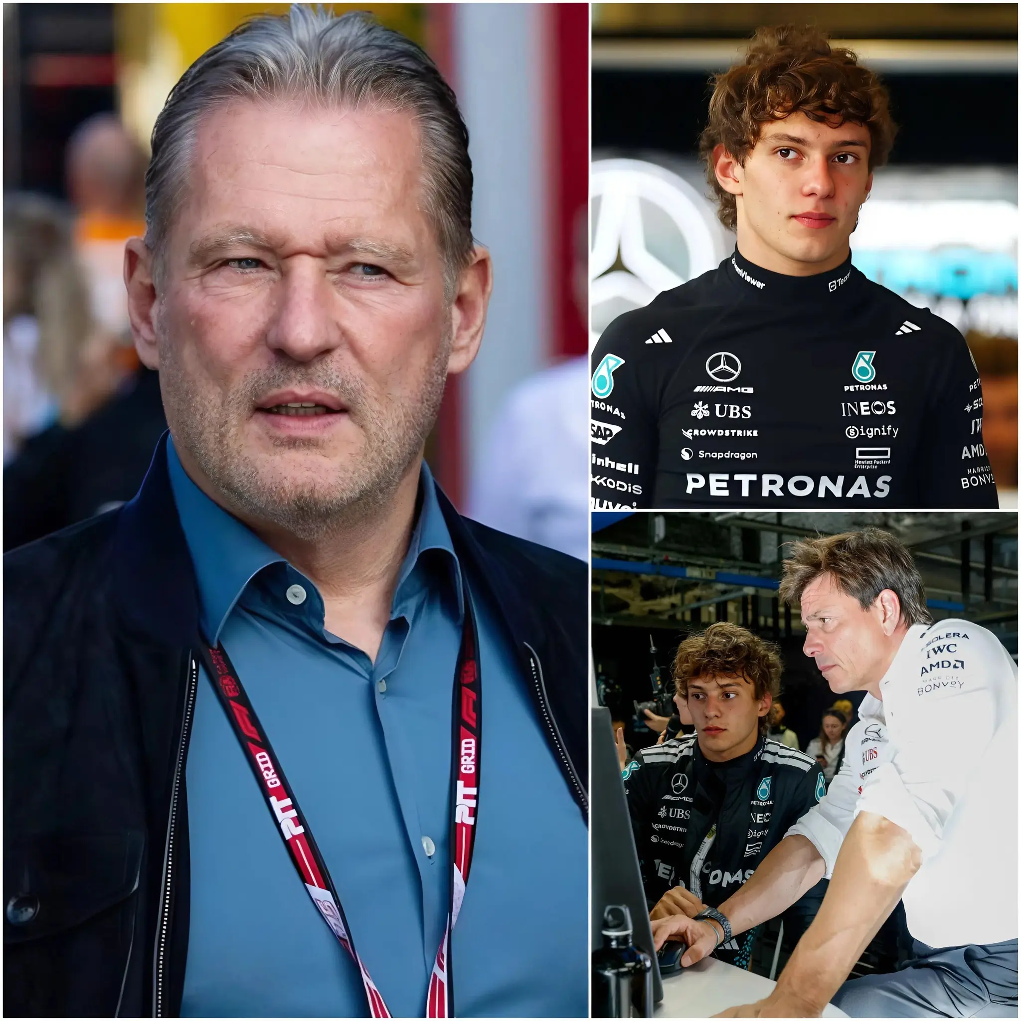 Cover Image for 🚨💥 “I CAN’T TAKE THIS ANYMORE!” — Jos Verstappen erupts, threatening to leave Formula 1 and launching a direct attack on Mercedes.