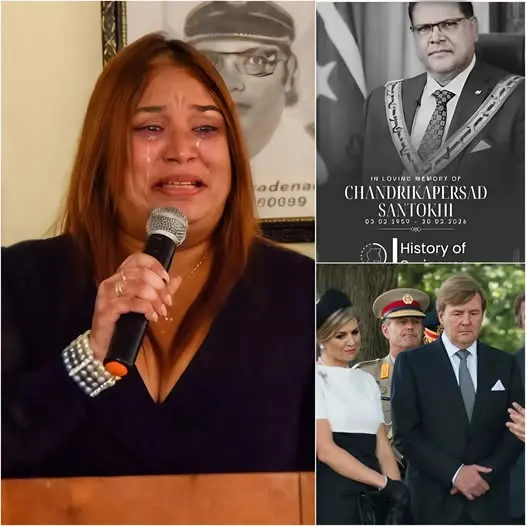 Cover Image for 🚨SPOEDNIEUWS 10 MINUTEN GELEDEN: “Breng alstublieft gerechtigheid voor mijn vader,” zei Shanylla Santokhi, de dochter van voormalig president Chandrikapersad Santokhi, nadat zij dagenlang in stilte onderzoek had gedaan en uiteindelijk haar kalmte verloor tijdens een persconferentie.