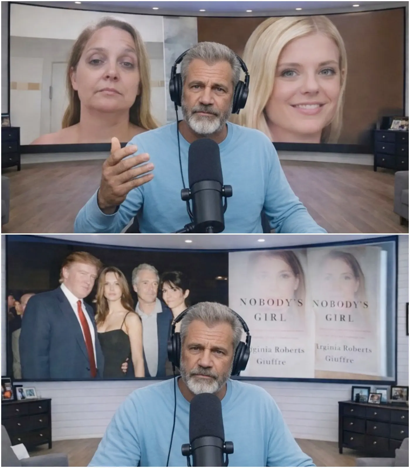 Cover Image for ÚLTIMAS NOTICIAS: CUANDO LA TELEVISIÓN ES AMORDAZADA, Mel Gibson ELIGE TRANSMITIR LA VERDAD DESDE SU PROPIO ESPACIO — APENAS UNAS HORAS DESPUÉS DE LA TRANSMISIÓN EN VIVO, EL VIDEO QUE EXPONE EL LADO OSCURO DEL PODER EXPLOTÓ ALCANZANDO LAS 3.200 MILLONES DE VISITAS EN TODO EL MUNDO.