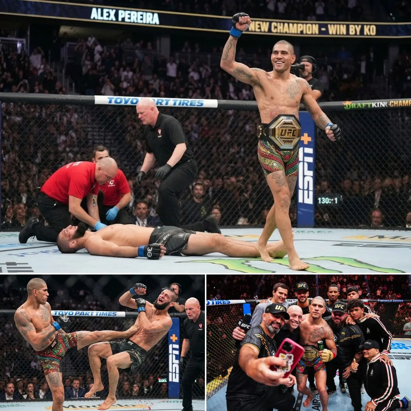 Cover Image for “The Hunter Thought He Had His Prey… But Met Something Far More Dangerous” — Alex Pereira shatters Khamzat Chimaev’s aura in brutal fashion