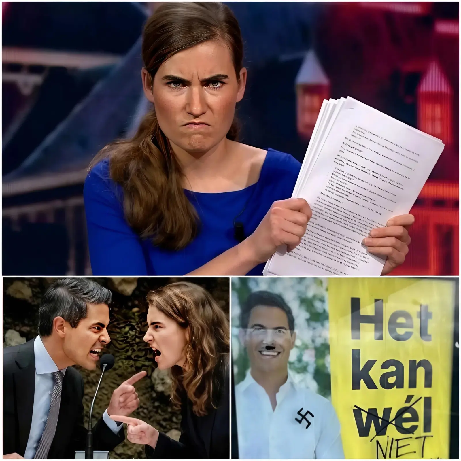 Cover Image for 🔥 “ALS JE GEEN BEWIJS HEBT, ZWIJG DAN!” — Lidewij de Vos ONTPLOFFT IN HET PARLEMENT EN BEKENT RECHTSTREEKS AAN Rob Jetten DAT HIJ DE D66 GEBRUIKT OM Geert Wilders AAN TE VALLEN — DE SFEER LOOPT ONMIDDELLIJK OP ALS ZE FEL IN DE TEGENAANVAL GAAT