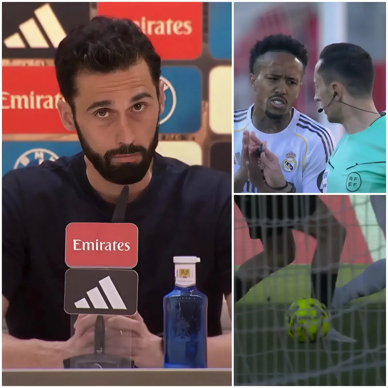 Cover Image for NOTICIAS DE ÚLTIMA HORA: Después del partido con Mallorca, el entrenador Álvaro Arbeloa salió a hablar y presentó pruebas como videos e imágenes del partido, acusando al árbitro José María Sánchez Martínez de manipular el balón