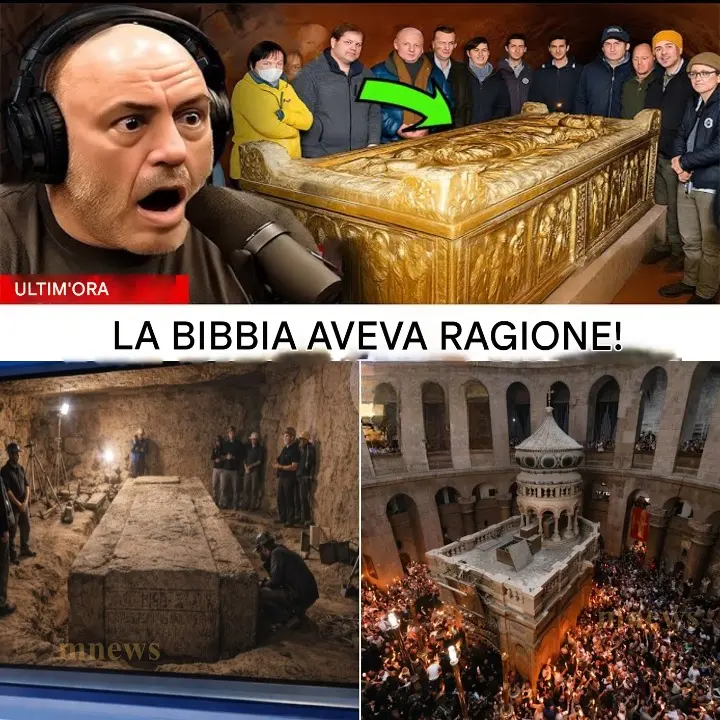 Cover Image for CIÒ CHE GLI SCIENZIATI HANNO APPENA SCOPERTO SOTTO LA TOMBA DI GESÙ A GERUSALEMME VI LASCERÀ SENZA PAROLE