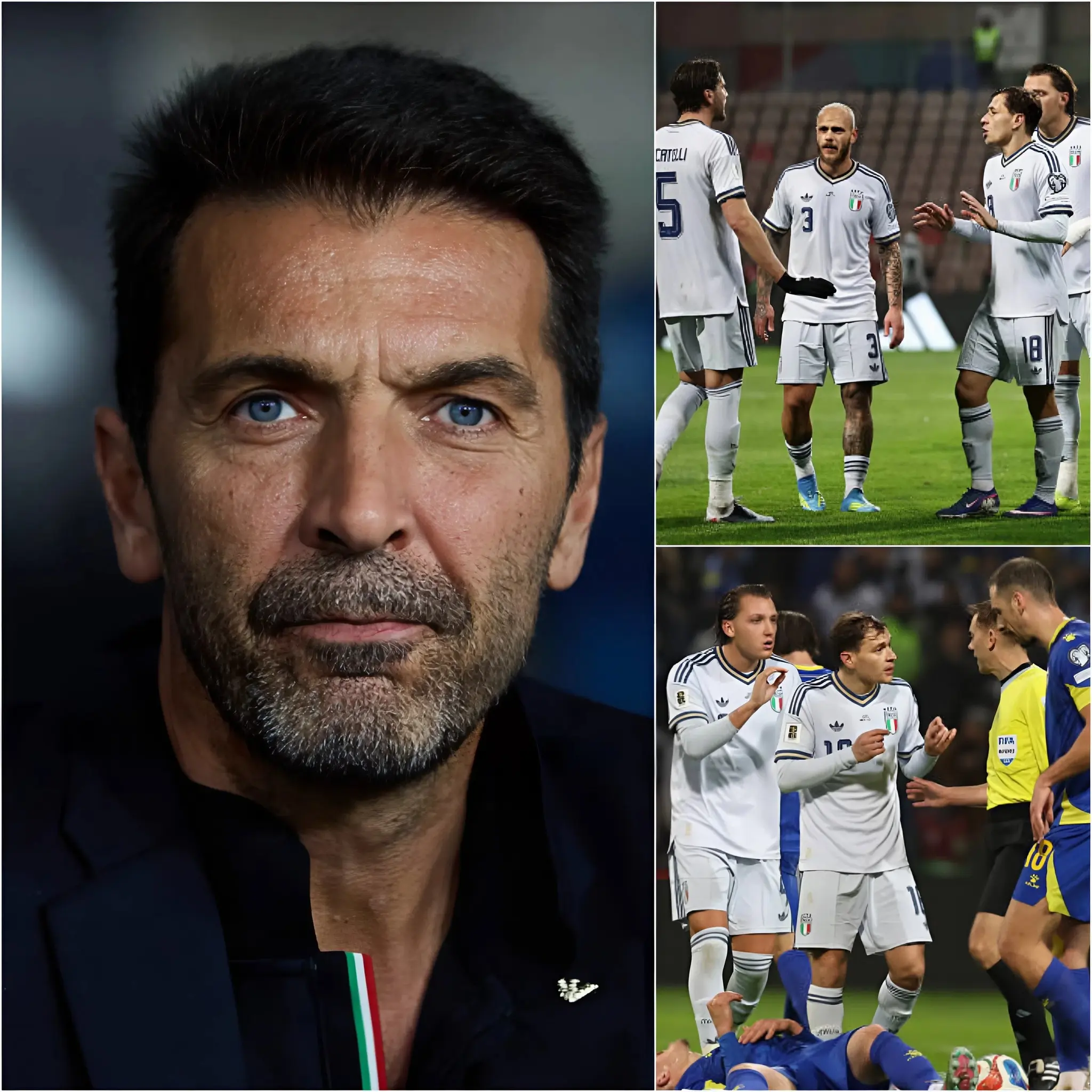 Cover Image for 🔥 “É LUI LA RAGIONE DELLA MIA DIMISSIONE” Il leggendario Gianluigi Buffon ha perso la calma dopo aver ufficialmente lasciato il ruolo di allenatore della nazionale italiana. In preda alla frustrazione, ha accusato apertamente due giocatori dell’Inter per il loro comportamento ribelle nello spogliatoio