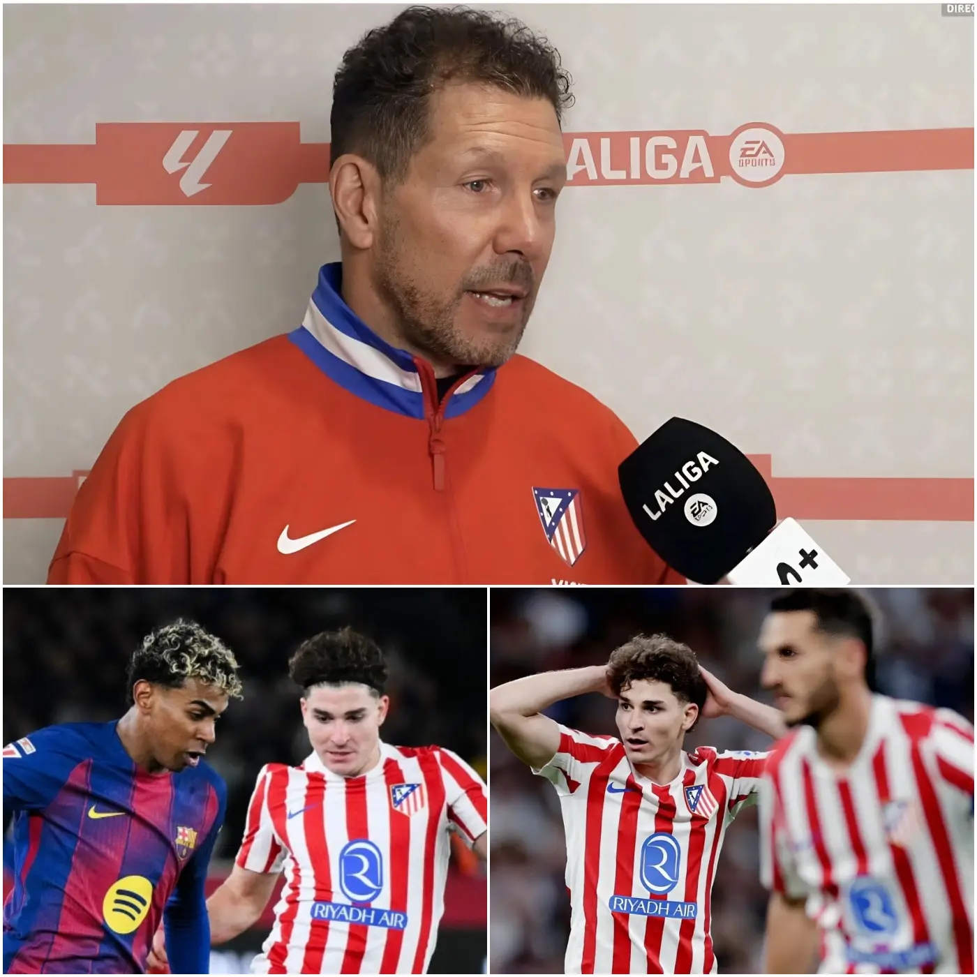 Cover Image for “ESTA SERÁ LA ÚLTIMA VEZ QUE JUEGUE CON EL ATLÉTICO DE MADRID” – El entrenador Diego Simeone ha anunciado oficialmente la expulsión definitiva de un jugador del Atlético de Madrid y ha declarado que este jugador no volverá a ser convocado bajo ninguna circunstancia.