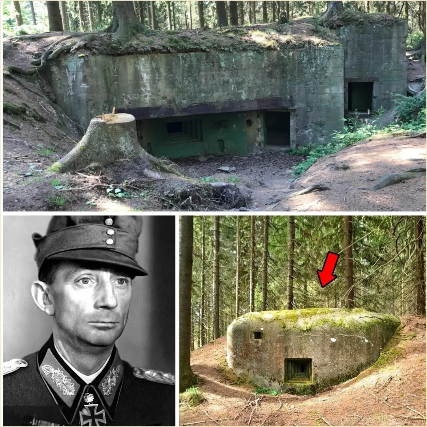 Cover Image for اختفى جنرال ألماني عام 1944؛ وبعد 81 عامًا، تم اكتشاف مخبئه السري في الغابة بالصدفة.