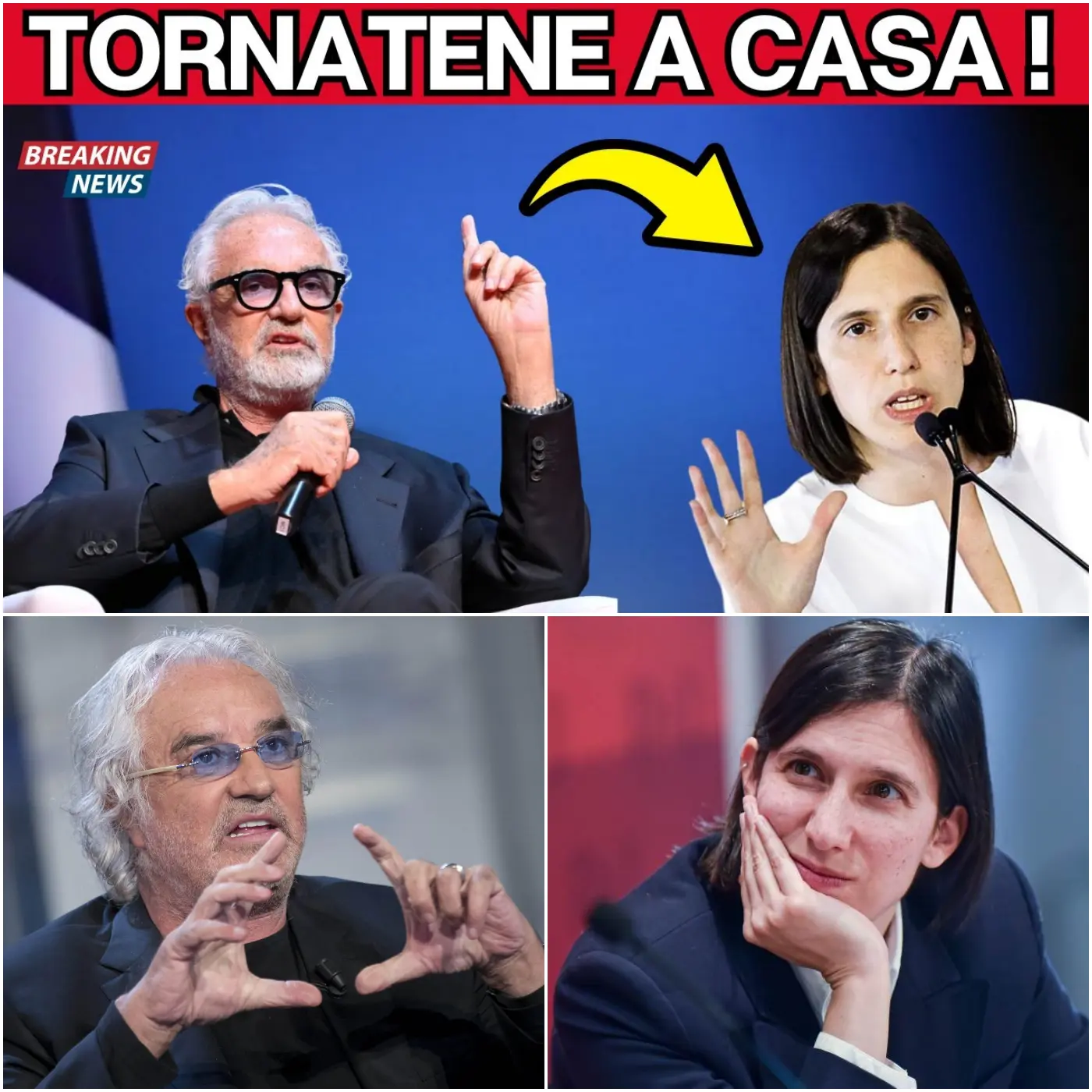Cover Image for Il silenzio in studio era assordante mentre Flavio Briatore smascherava punto per punto il vuoto pneumatico della politica attuale!