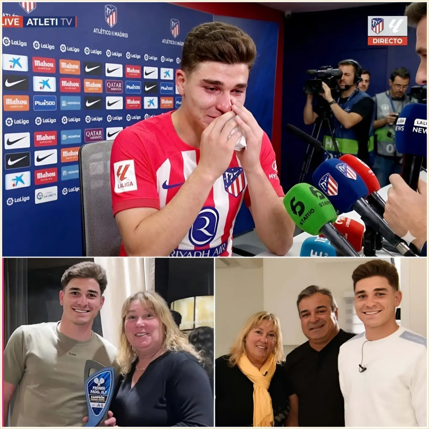 Cover Image for ¡CON EL CORAZÓN ROTO! HACE 30 MINUTOS, el Atlético de Madrid expresó sus condolencias al jugador Julián Álvarez tras recibir la triste noticia sobre su madre, y Julián Álvarez confirmó que… VER COMPLETO AQUÍ 👇👇