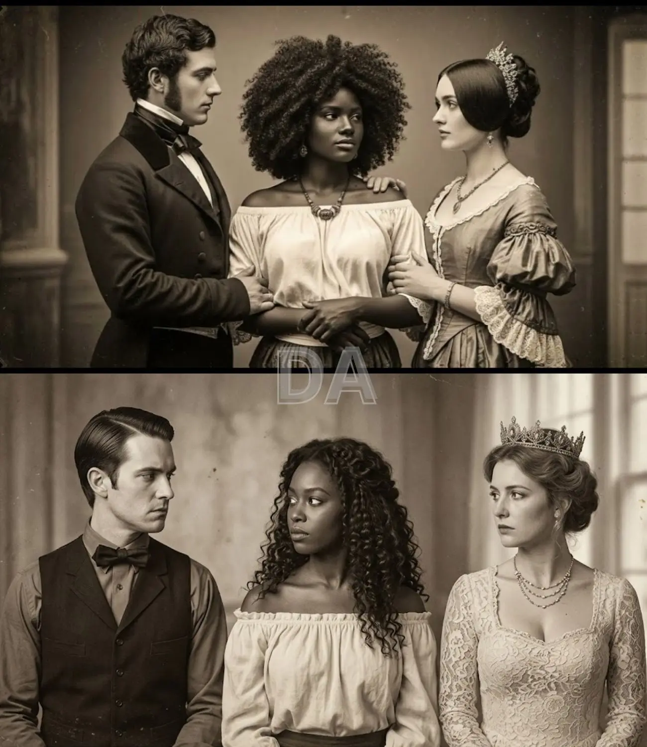 Cover Image for Triangolo amoroso devastante: lo schiavo, la signorina e il padrone. La Tragedia di Casa Grande – 1859