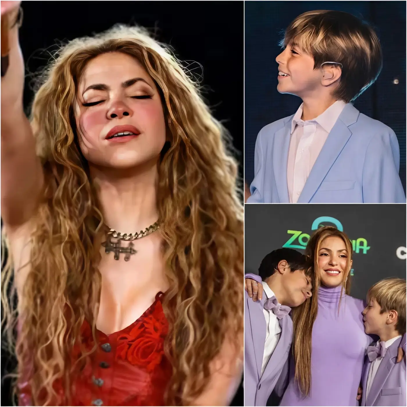 Cover Image for “No soy una madre perfecta”. Shakira rompió en lágrimas cuando por primera vez confesó públicamente los sacrificios silenciosos y los errores que ha cometido en su camino como madre. No poder mantener una familia perfecta para sus dos hijos, el esfuerzo por equilibrar la vida de los niños y el trabajo.