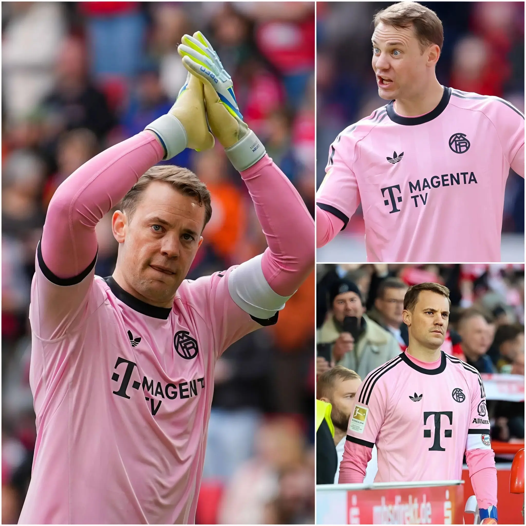 Cover Image for HEISSE NACHRICHT 🔴: Pünktlich vor dem großen Duell mit Real Madrid kehrt Manuel Neuer plötzlich zurück! Aber was die Fans verrückt machte, war nicht nur das Comeback – es waren die UNGLAUBLICHEN Paraden in der ersten Halbzeit gegen den SC Freiburg, die das ganze Stadion in Erstaunen versetzten … Und der Moment danach brachte alles wirklich zum Explodieren!👇