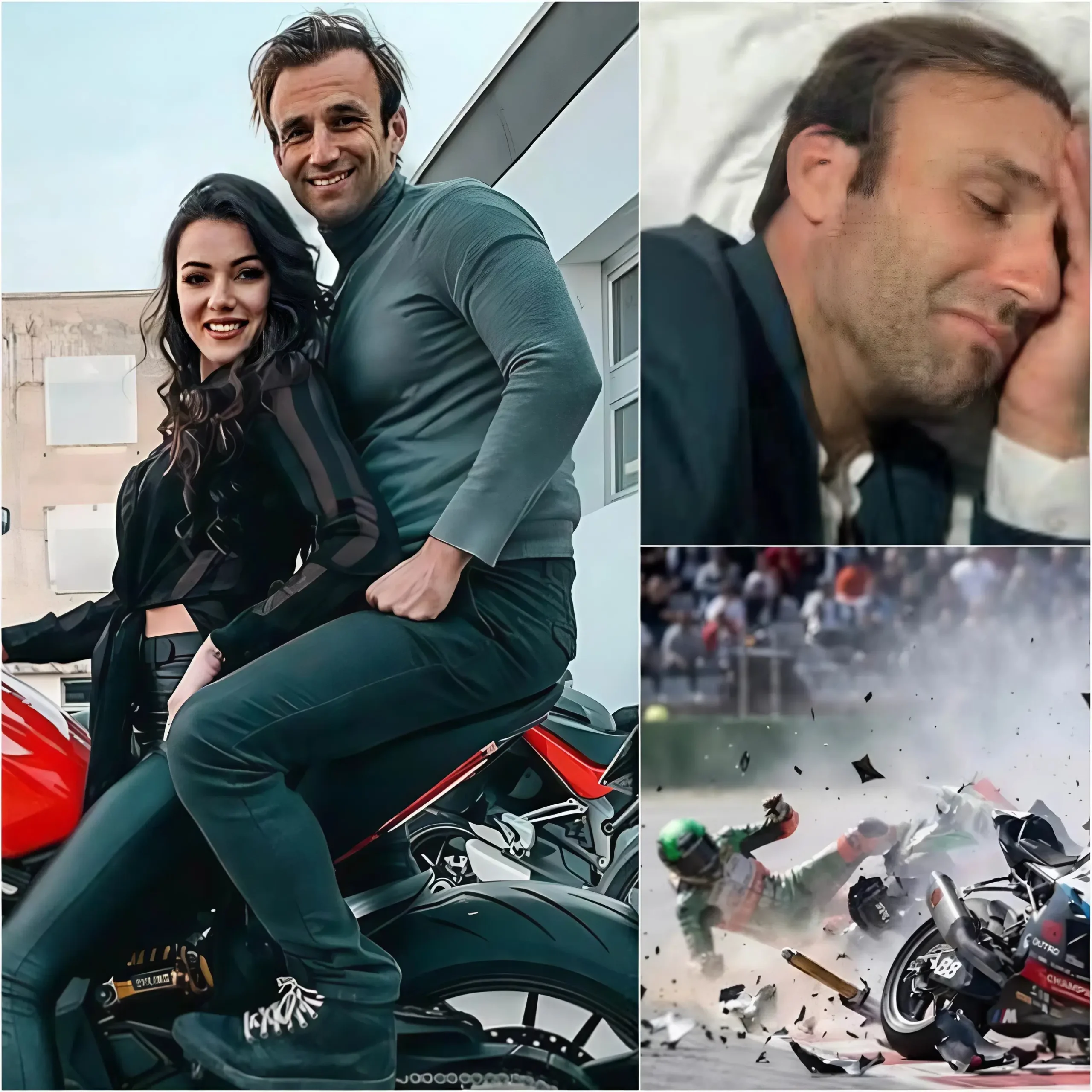 Cover Image for NOUVELLE DÉCHIRANTE💔😢 Gwénäelle, la compagne du pilote de moto Johann Zarco, a annoncé avec émotion que son compagnon était contraint de se retirer des prochaines courses en raison d’une urgence dramatique, laissant les fans sous le choc…👇