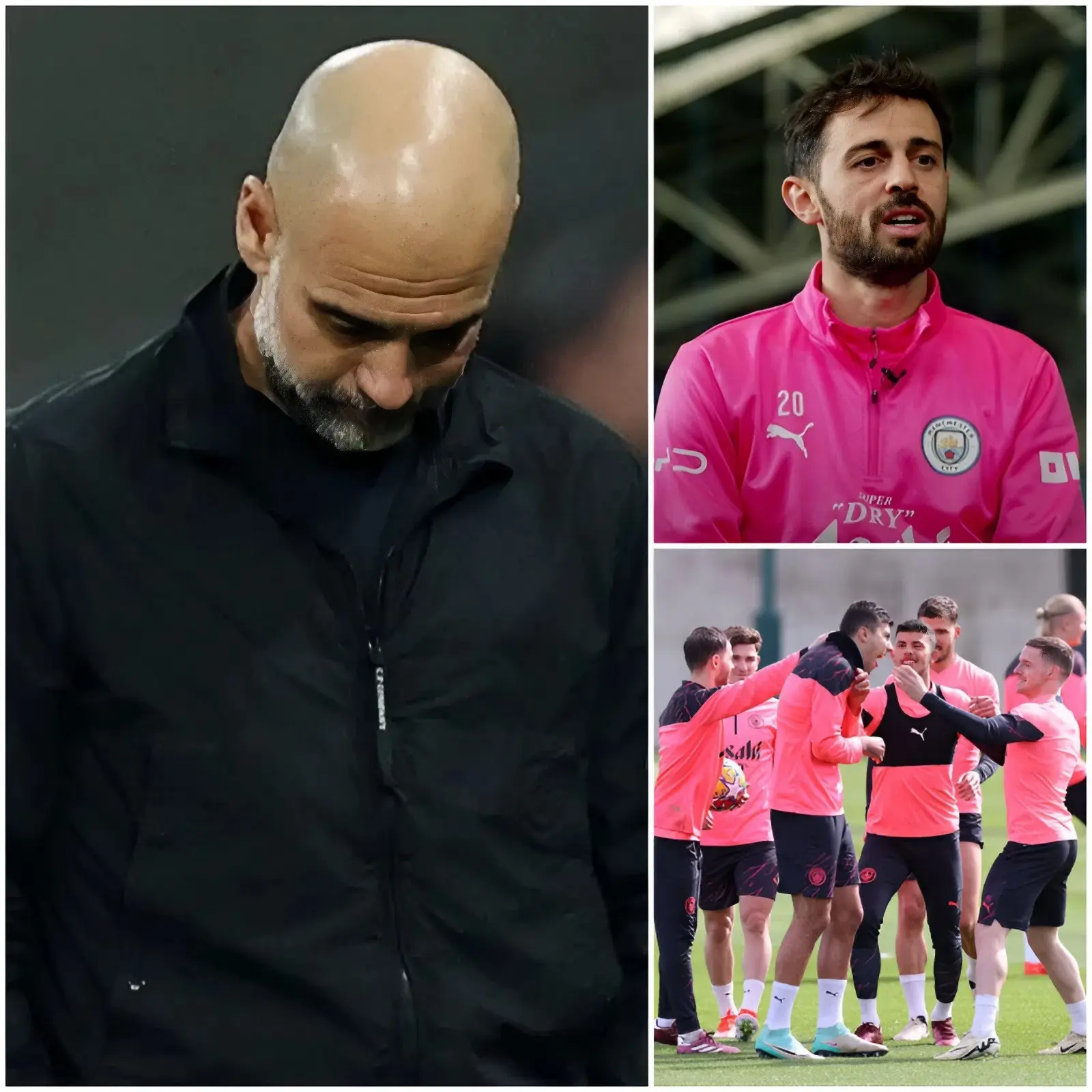 Cover Image for “Right after yesterday’s practice session in preparation for the upcoming crucial matches, he coldly told me he wanted to leave Manchester City at the end of the season.