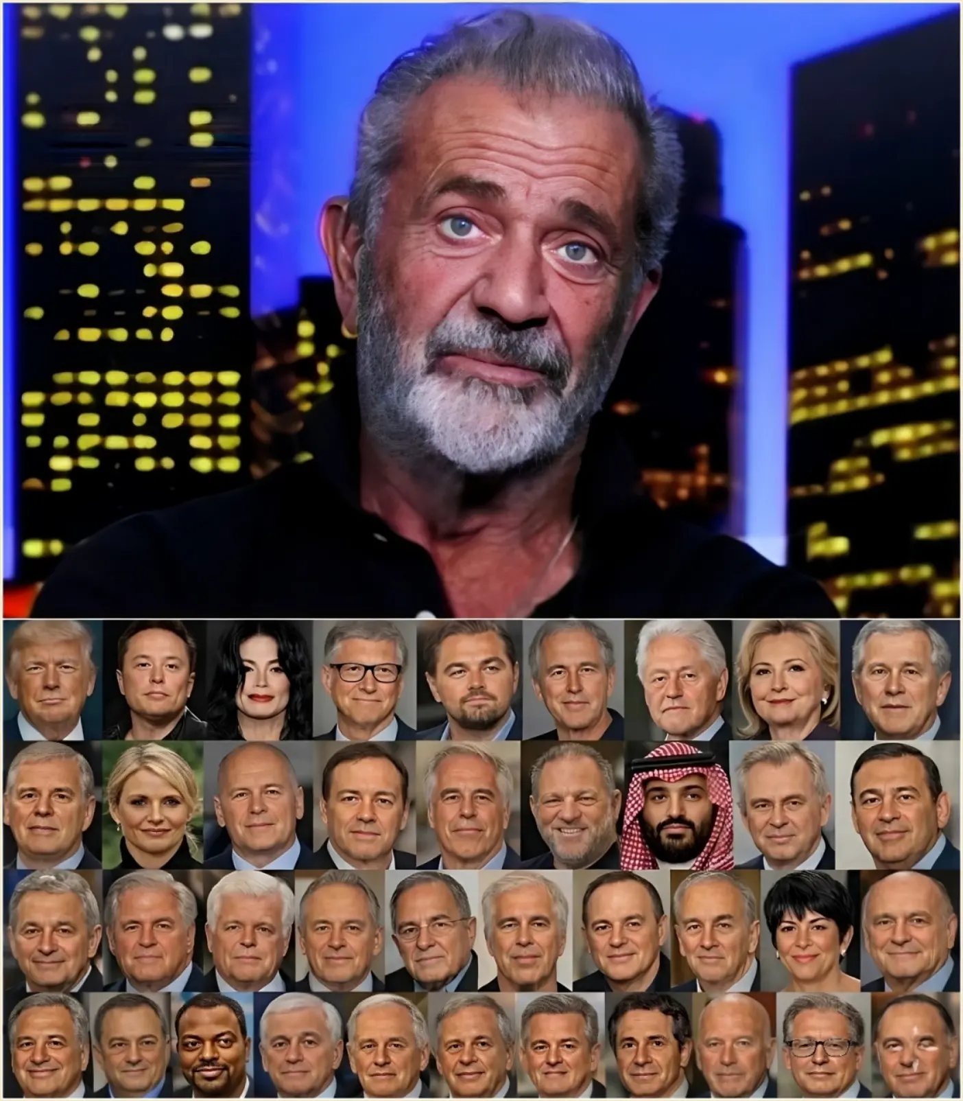 Cover Image for DERNIÈRE MINUTE : Mel Gibson fait irruption dans la nuit de dimanche avec une dénonciation incluant 32 noms ; en à peine quelques heures, l’impact dépasse les 320 millions de vues, plongeant Hollywood dans un véritable choc collectif.