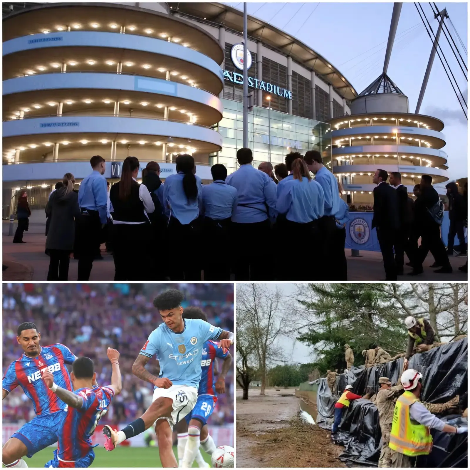 Cover Image for LATEST UPDATE: The match between Manchester City and Crystal Palace has been postponed once again — this time for a reason that will leave you absolutely stunned… 👇👇