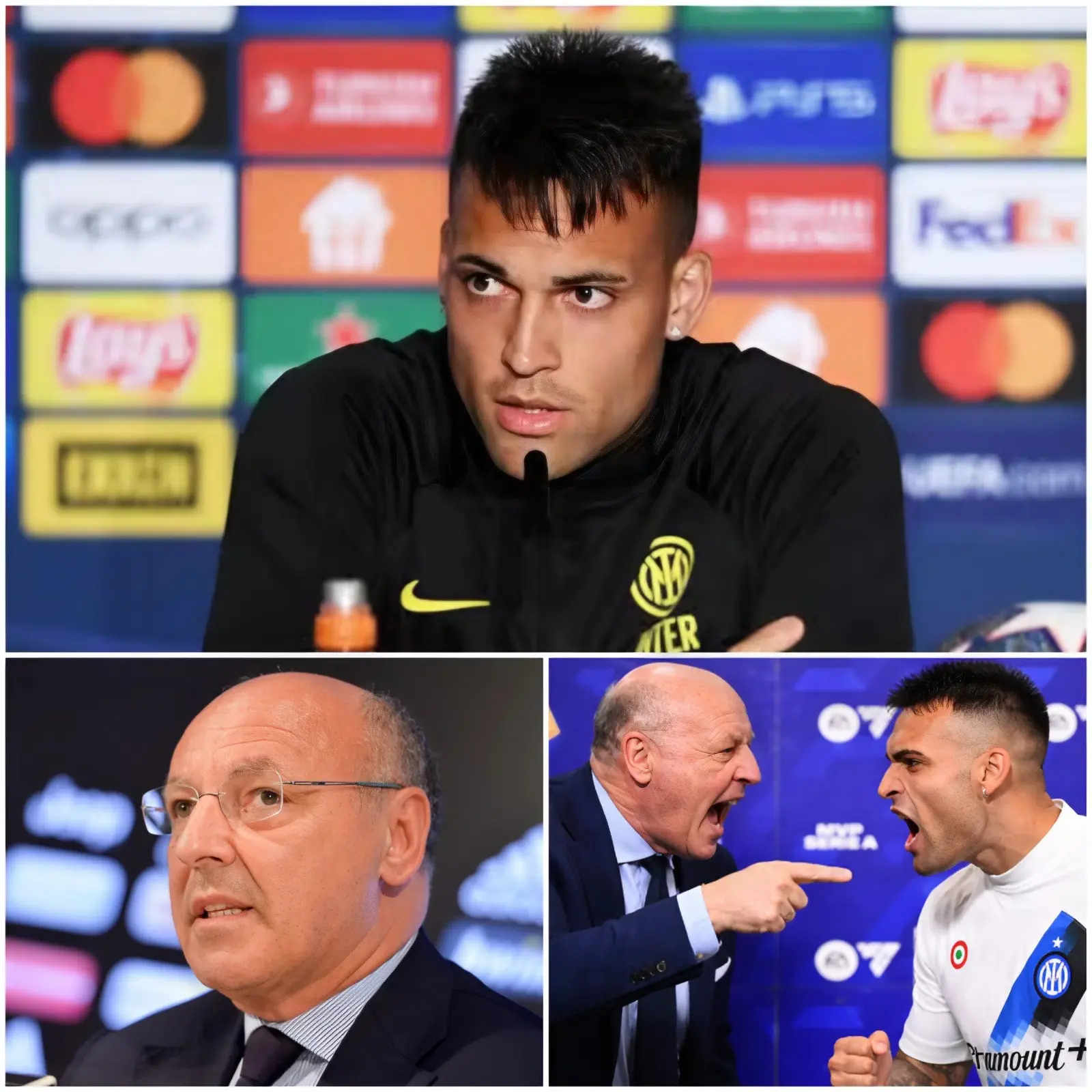 Cover Image for ESCLUSIVA: Lautaro Martínez ha presentato ufficialmente una richiesta formale alla dirigenza dell’Inter per un aumento immediato dello stipendio. L’attaccante argentino non ha esitato a pretendere un triplicamento del suo ingaggio attuale.