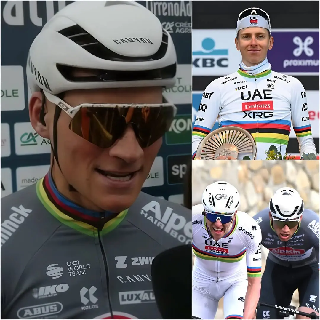 Cover Image for IMBROGLIO: Mathieu Van Der Poel Ha Accusato Tadej Pogačar Di Aver Utilizzato Tecnologie Illegali Al Giro Delle Fiandre Del 2026; La Sua Bicicletta È Stata Immediatamente Ispezionata E I Risultati Sono Stati Sorprendenti.