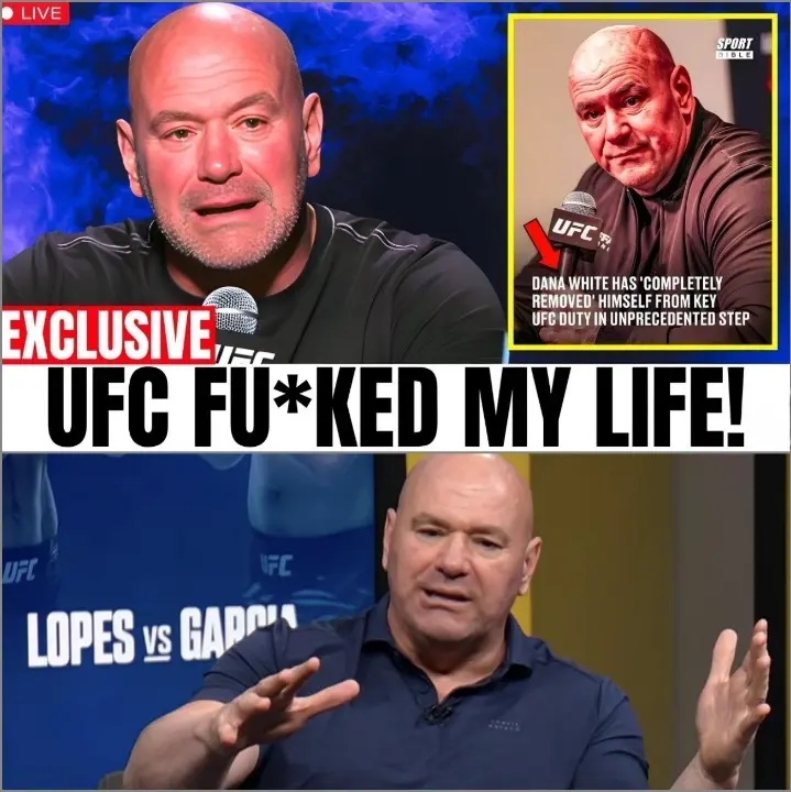 Cover Image for BREAKING NEWS 🔥: Dana White’s UFC Run Is OFFICIALLY OVER — The Real Reason Will SHOCK You!