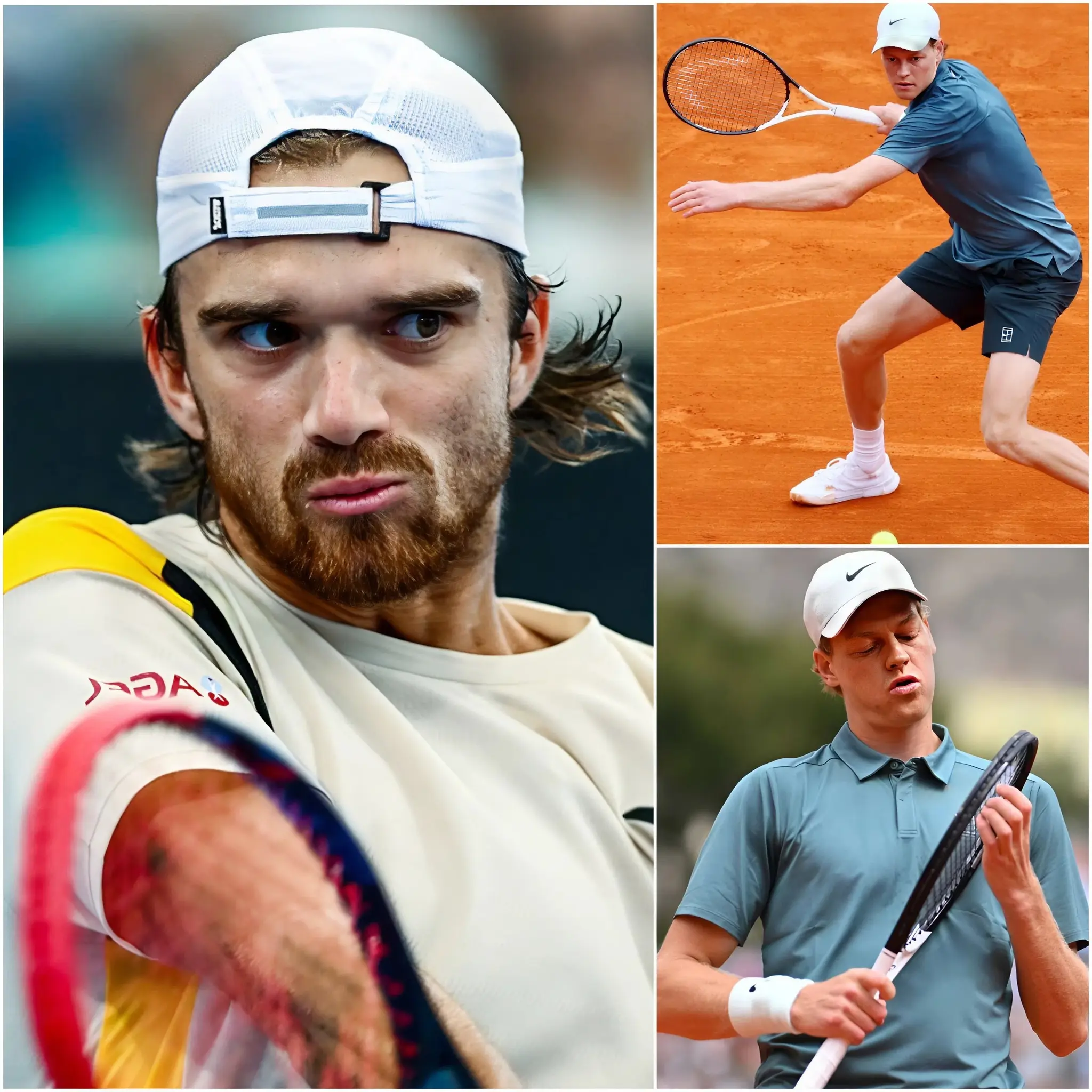 Cover Image for 🛑 “TRUFFA!! O SONO IO O LUI. Non tornerò mai più qui!” Tomas Machac ha lasciato sbigottito l’intero pubblico quando ha esploso in una rabbia mai vista prima dopo la sconfitta contro Jannik Sinner.